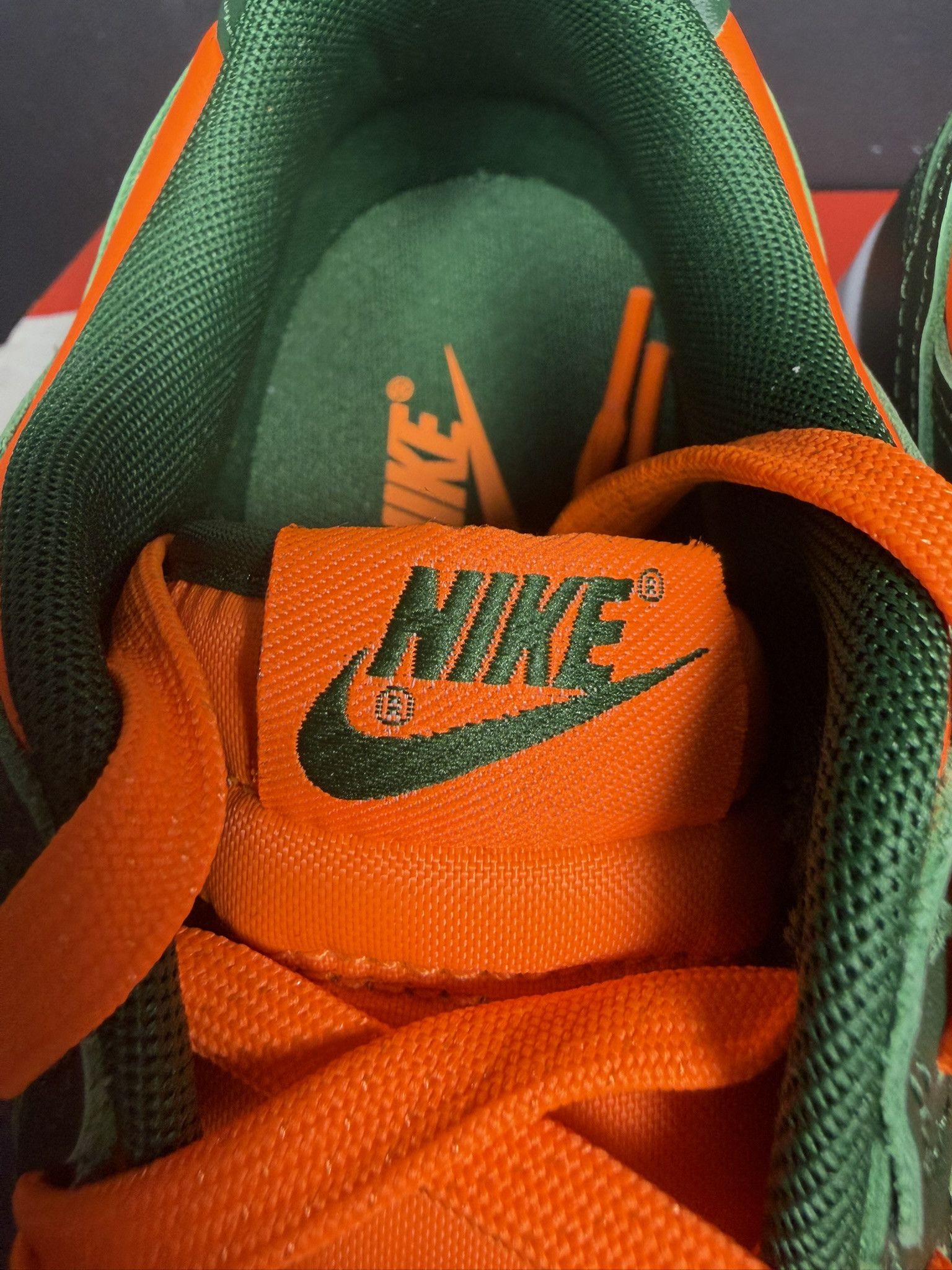Nike Nike Dunk Low Retro "Miami Hurricanes" - Size 7 Size US 7 / EU 40 - 6 Thumbnail