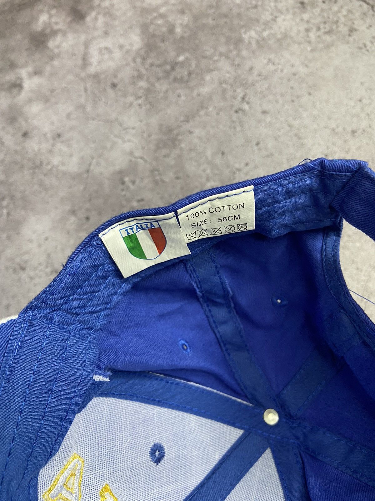 Vintage Racing Italy Cap One size Hat Size ONE SIZE - 5 Thumbnail