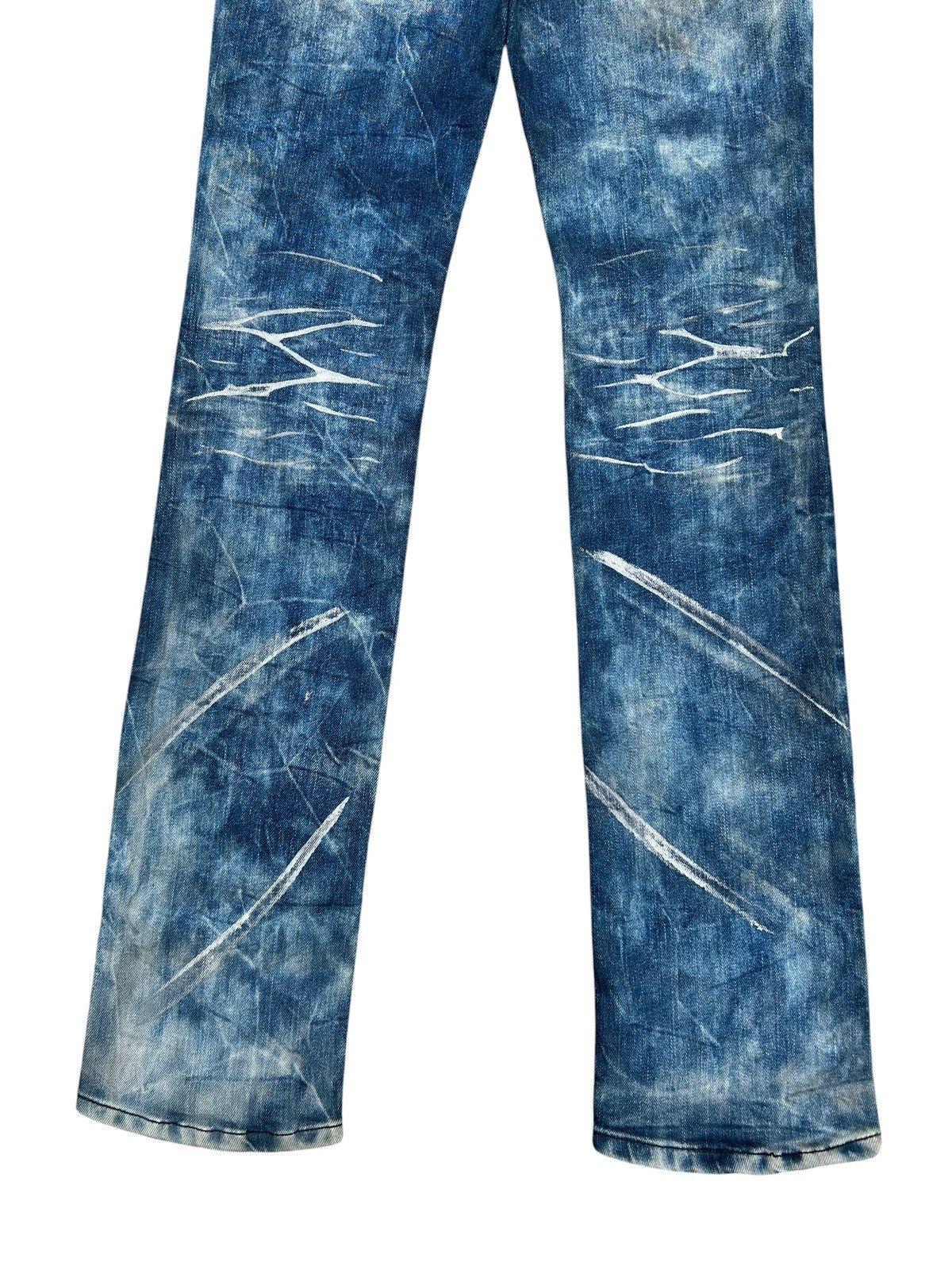 Kapital Xfrm Skull Punk Japanese Distressed Denim Jeans Size US 28 / EU 44 - 11 Thumbnail
