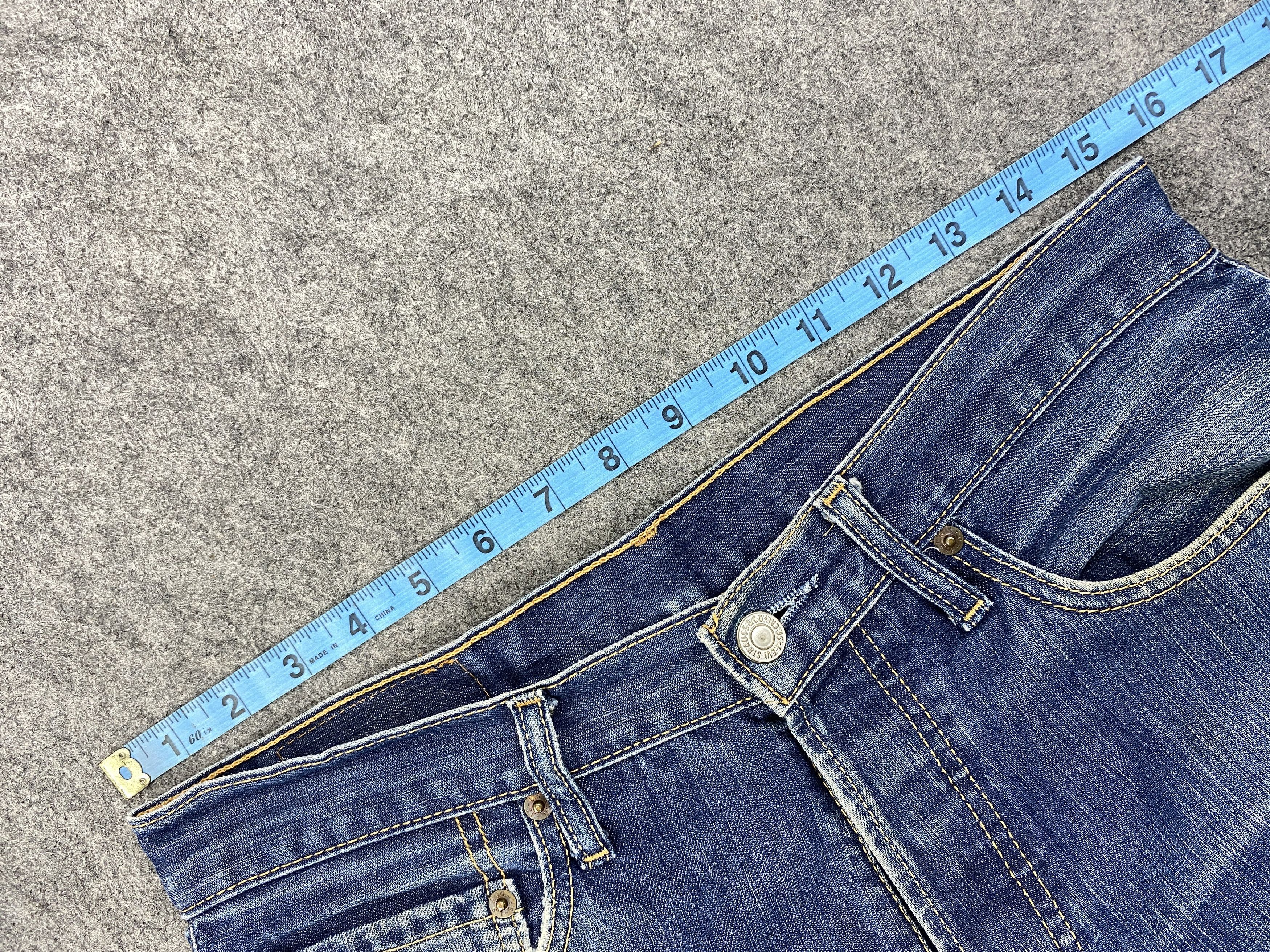 Levi's Blue Distressed Vintage Levi's 501 Jeans 31x32 Denim -JN1517 Size US 31 - 5 Thumbnail