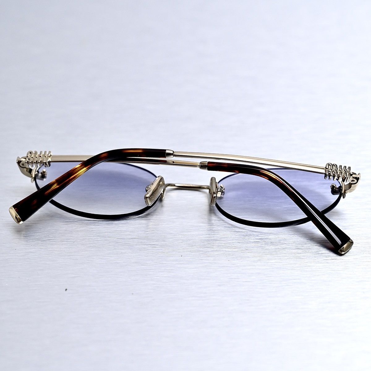 Miu Miu MIU MIU 0MU A54S ZVN80O SUNGLASSES Size ONE SIZE - 9 Thumbnail