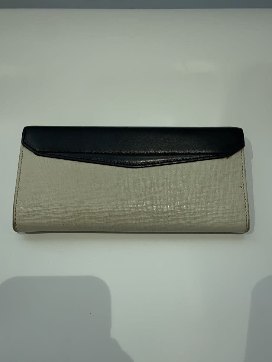 Fendi Fendi Leather Long Wallet White Size ONE SIZE - 2 Thumbnail
