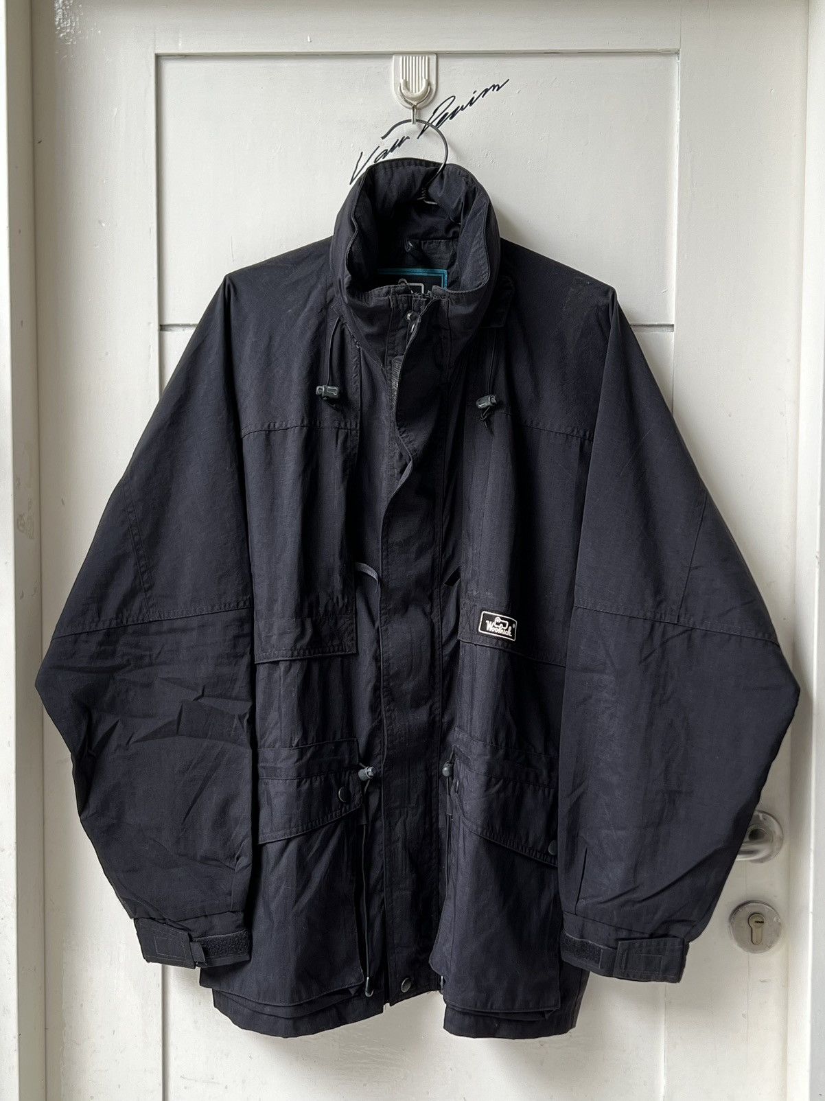 Woolrich Woolen Mills WOOL RICH Zip Coat Jacket Size US XL / EU 56 / 4 - 1 Thumbnail