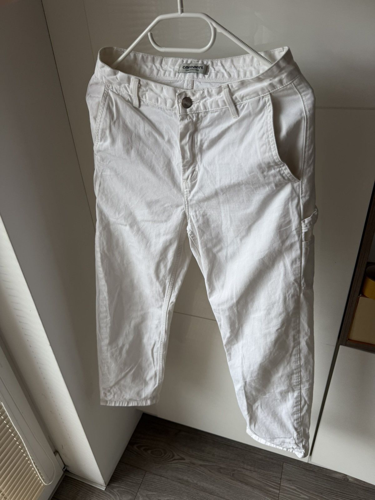 Carhartt ‼️Carhartt Wip Regular Cargo Y2k Box Logo Rap Pants‼️ Size US 26 / EU 42 - 11 Thumbnail