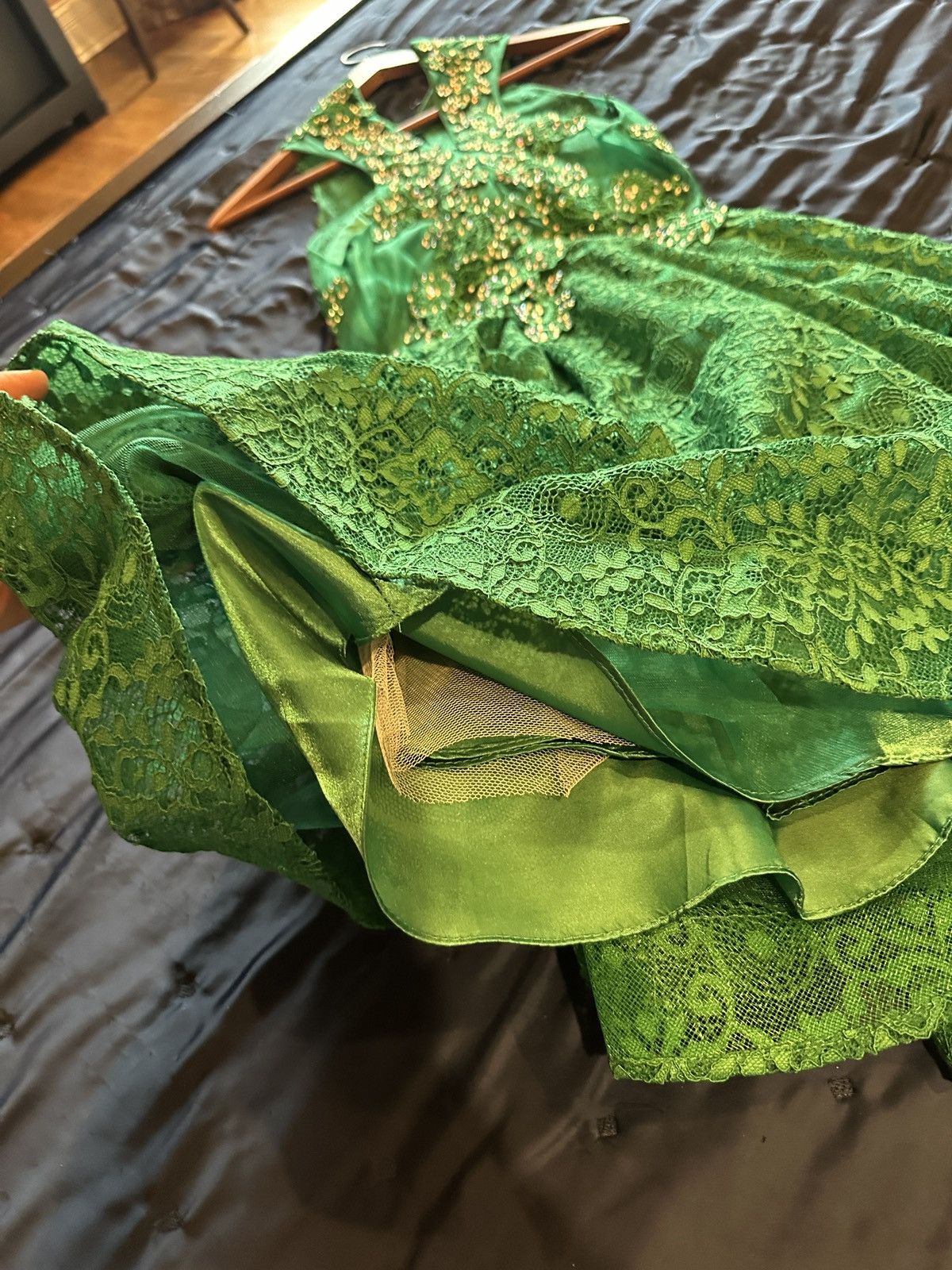 Other Emerald Green Dress Size S / US 4 / IT 40 - 6 Thumbnail