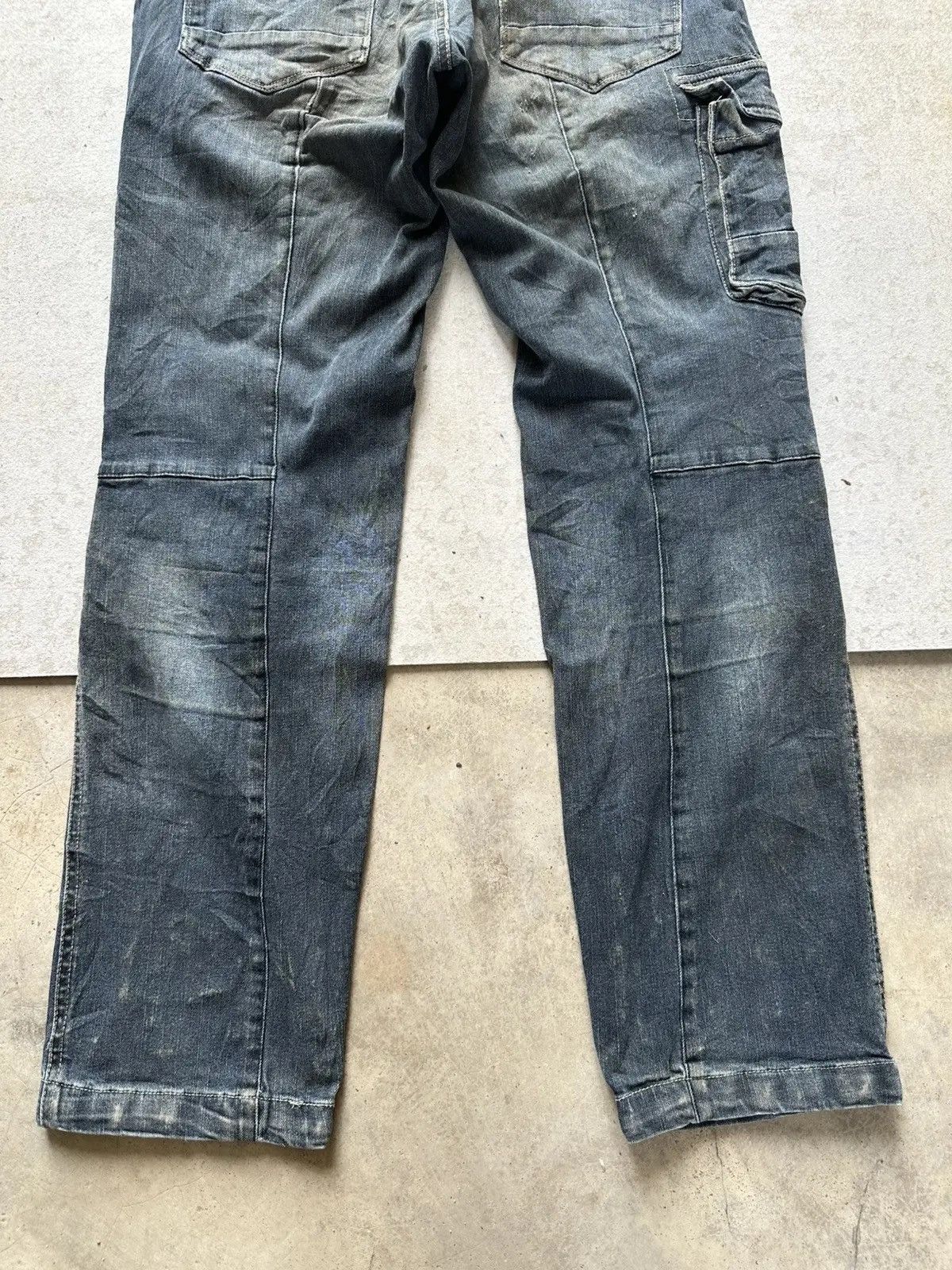 Rusty Rusty Dirty Japanese Brand IZ-7250 Work Wear Denim Pants Size US 32 / EU 48 - 14 Thumbnail