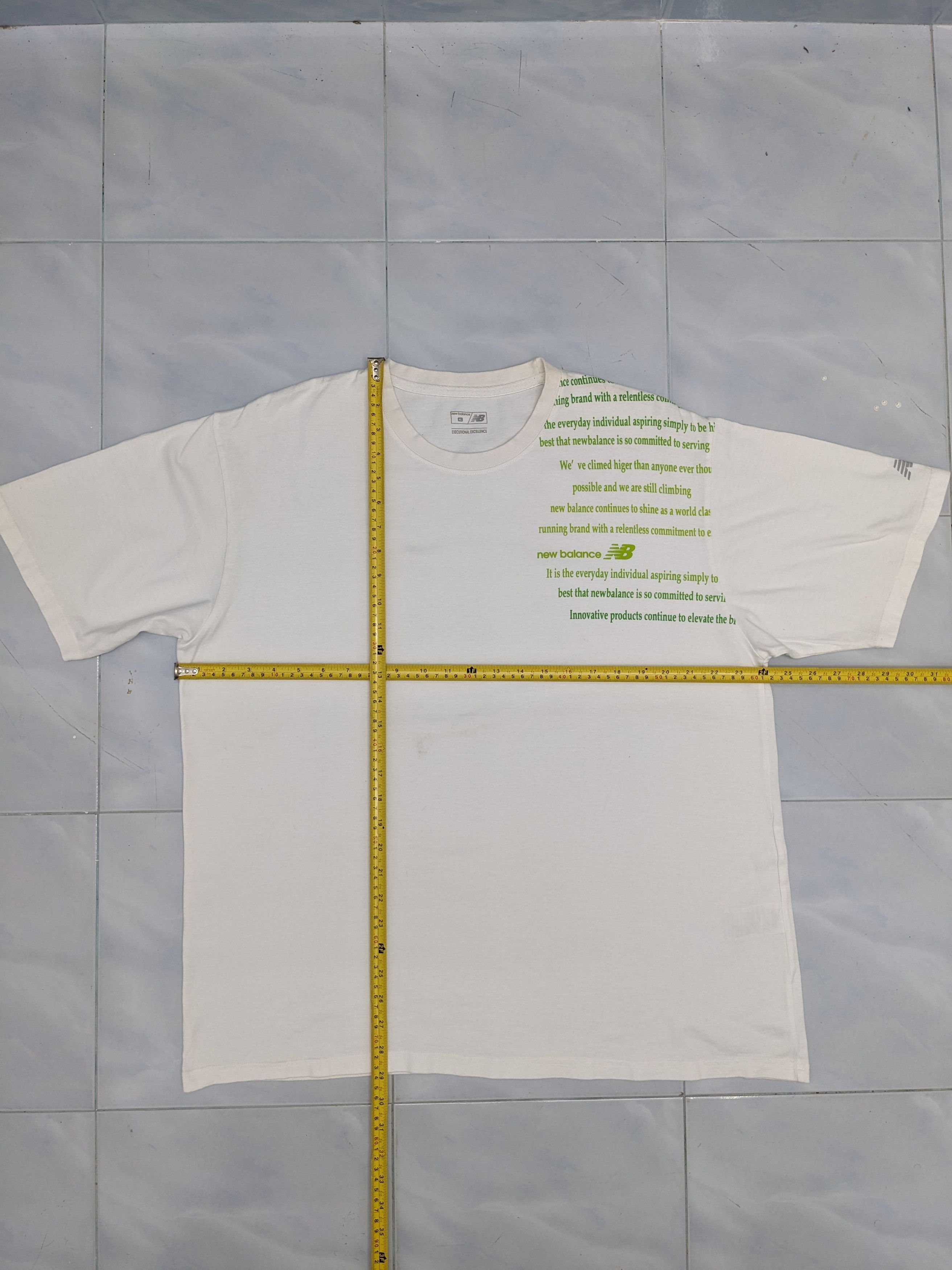 New Balance NEW BALANCE TSHIRT Size US XXL / EU 58 / 5 - 6 Thumbnail