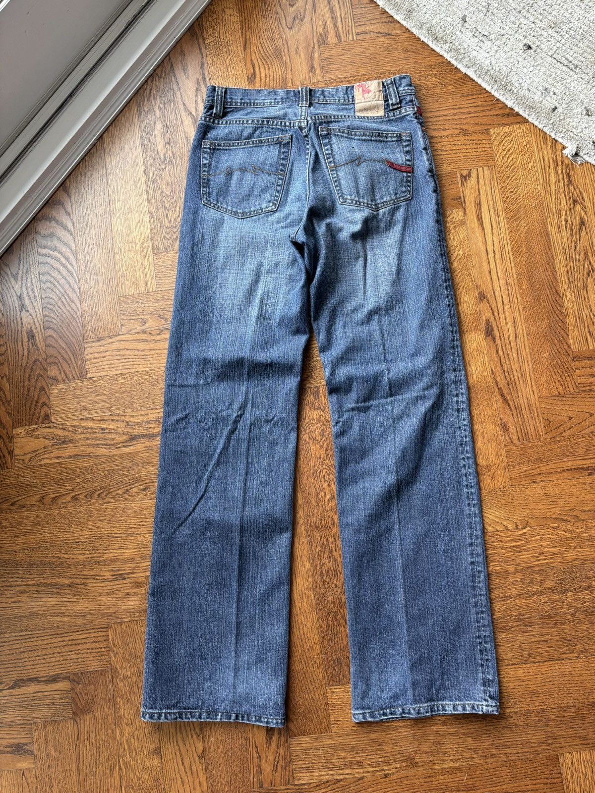 Vintage Parasuco Jeans 90s 2000s Y2K Long Flare Loose Boot