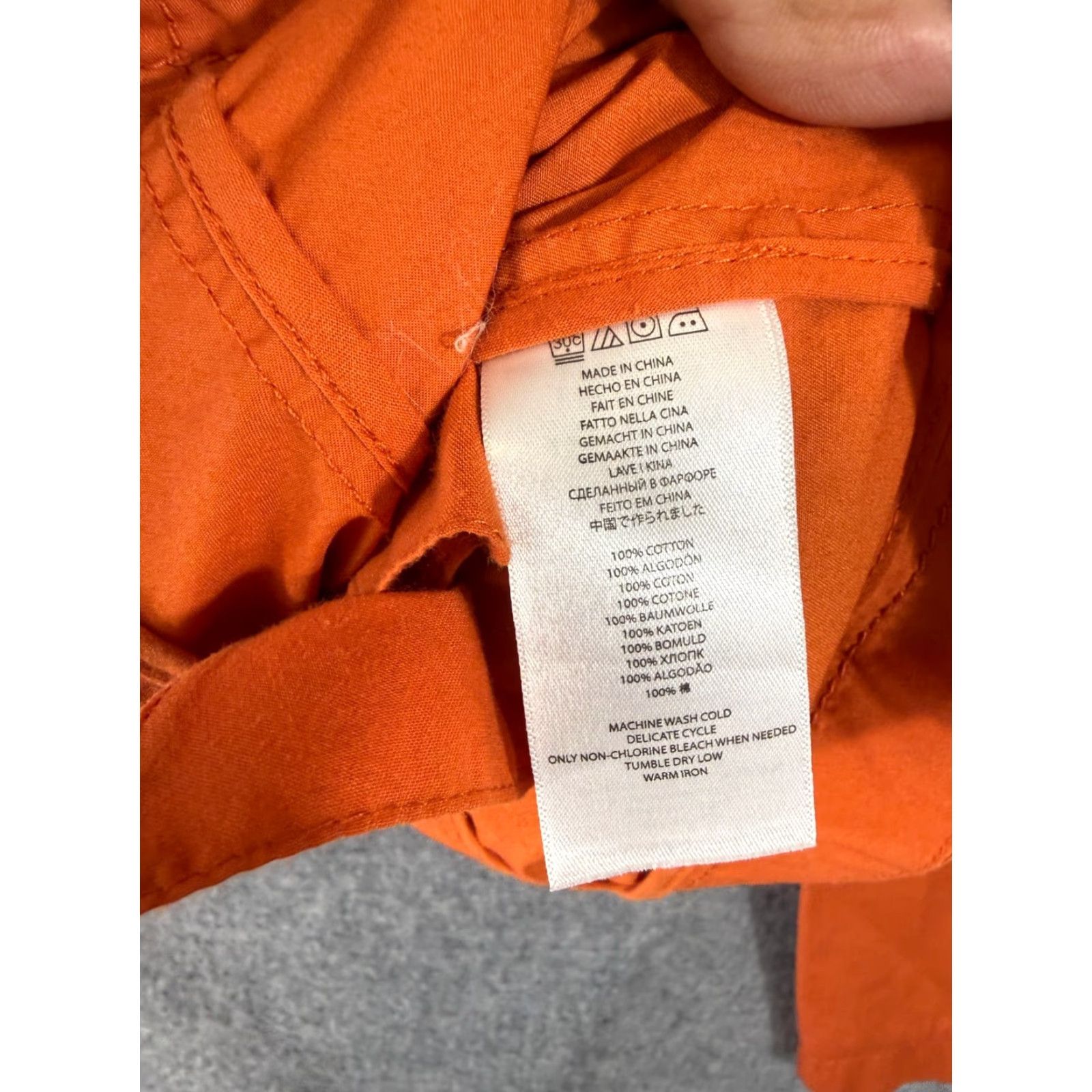 Michael Kors Michael Kors Jacket Womens M Burnt Orange Lightweight Full Zip Asymmetrical Size M / US 6-8 / IT 42-44 - 7 Thumbnail