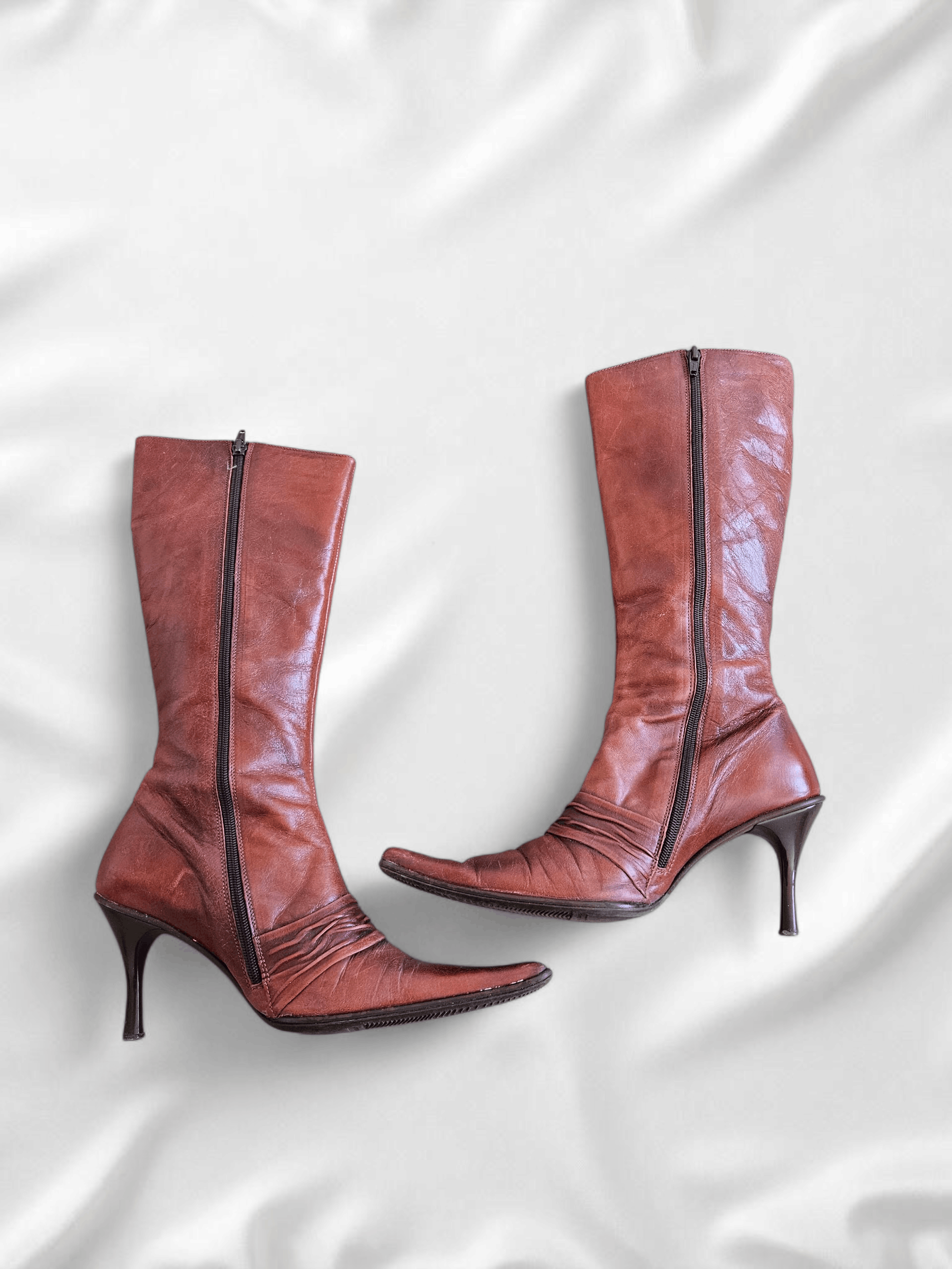 Vintage Vintage leather boots made in Italy Size US 8 / IT 38 - 6 Thumbnail