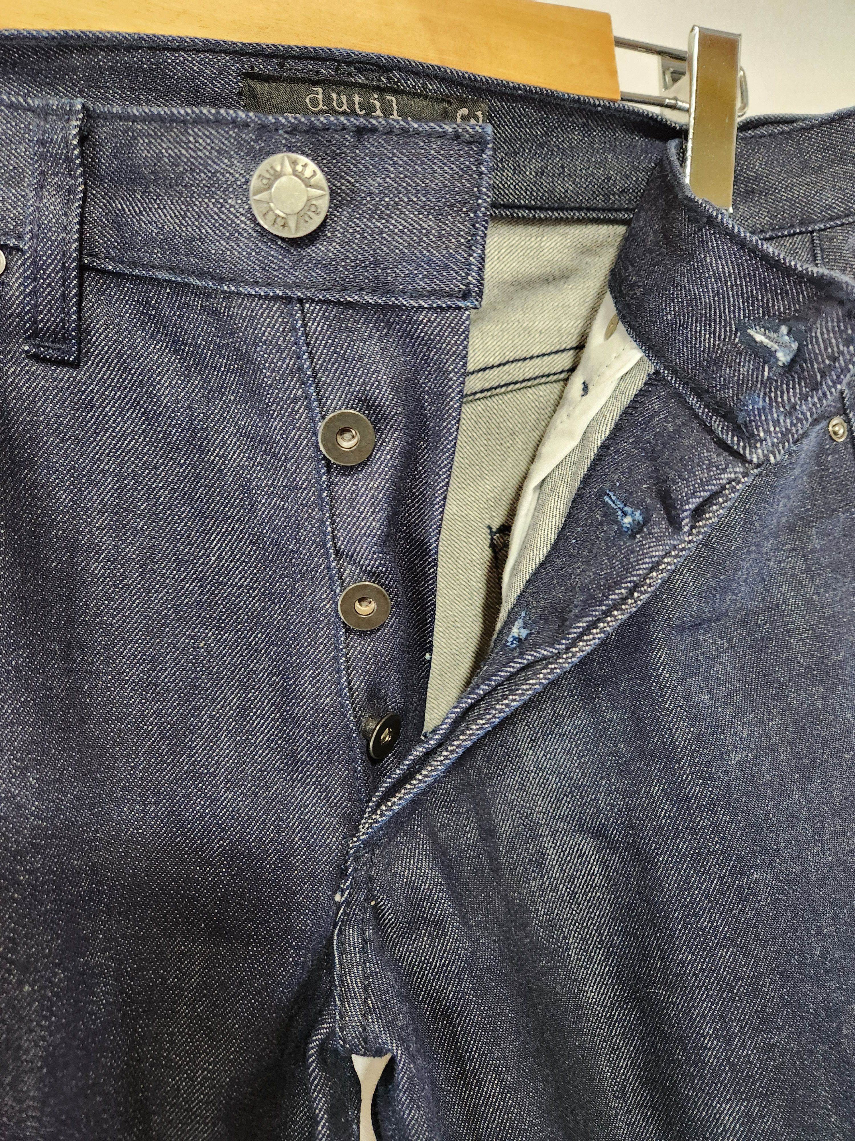 Other DUTIL DENIM The Quintessential Slim Straight Raw Size US 31 - 7 Thumbnail