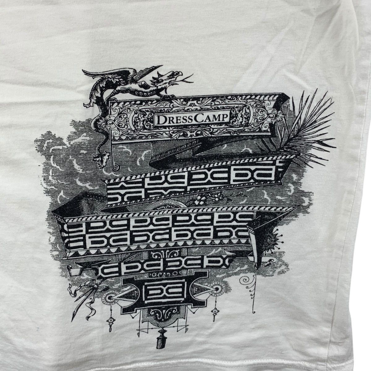 DressCamp DRESS CAMP DRAGON Sukajan Navajo Aztec Traditional Tee Size XS / US 0-2 / IT 36-38 - 6 Thumbnail