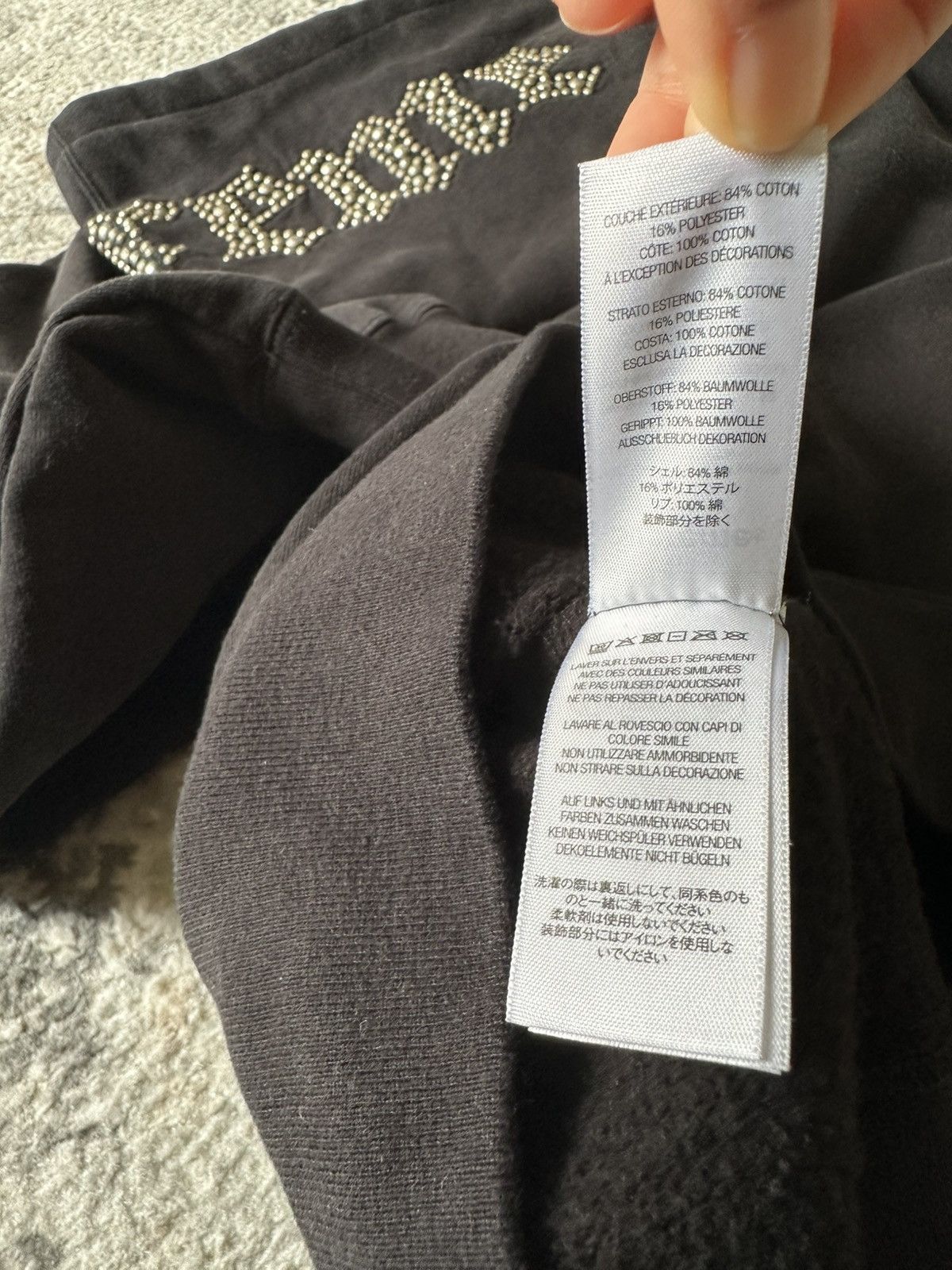 Supreme Supreme Overdyed Studded Hooded Sweatshirt SS26/W7 Size US M / EU 48-50 / 2 - 6 Thumbnail