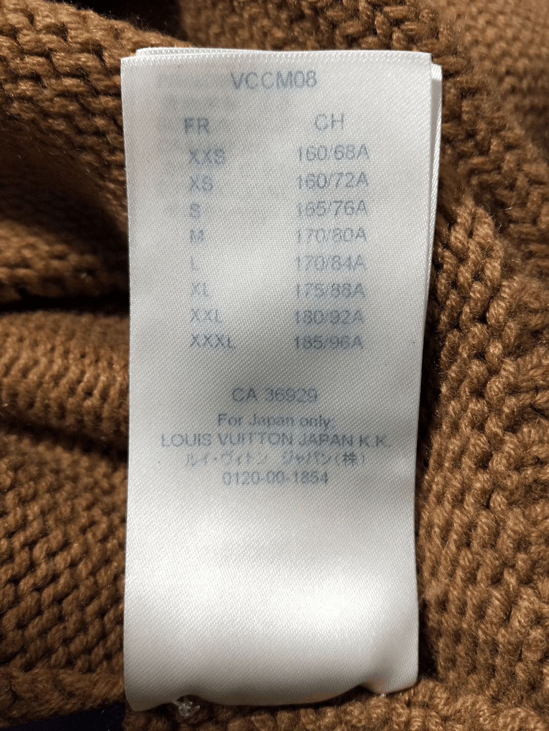 Louis Vuitton 'Peace And Love' Cashmere Sweater Size US XS / EU 42 / 0 - 7 Thumbnail