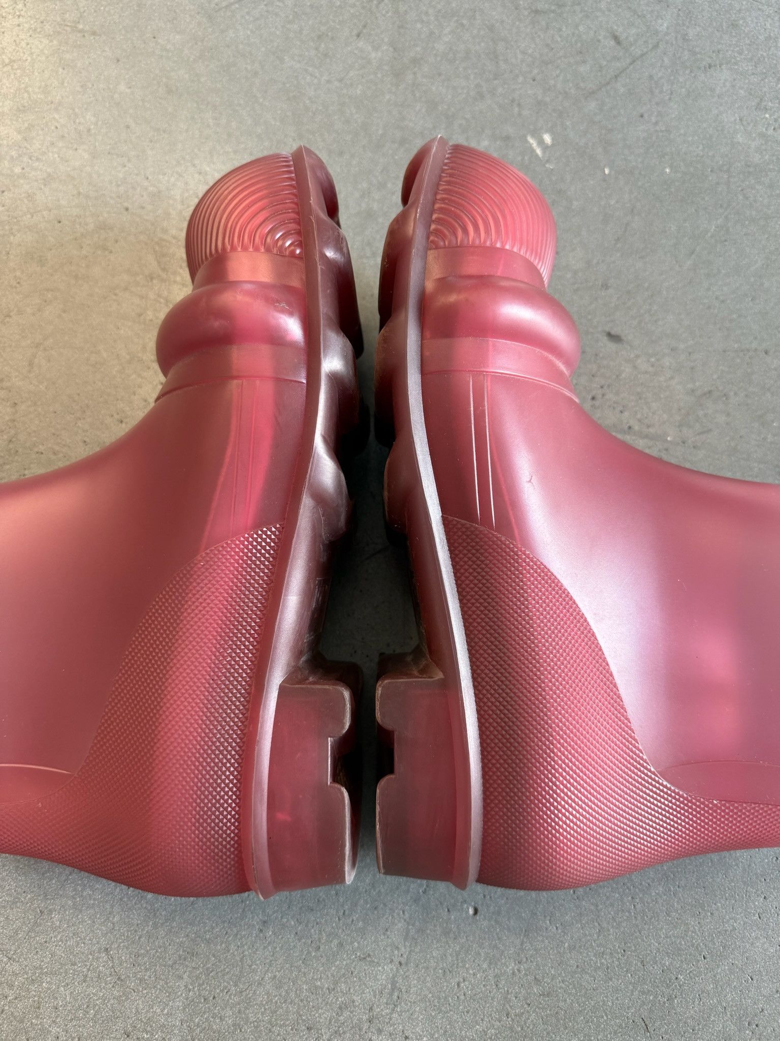 Loewe Loewe Size 43 Men's Molded Transparent Rubber Boot Size US 10 / EU 43 - 12 Thumbnail