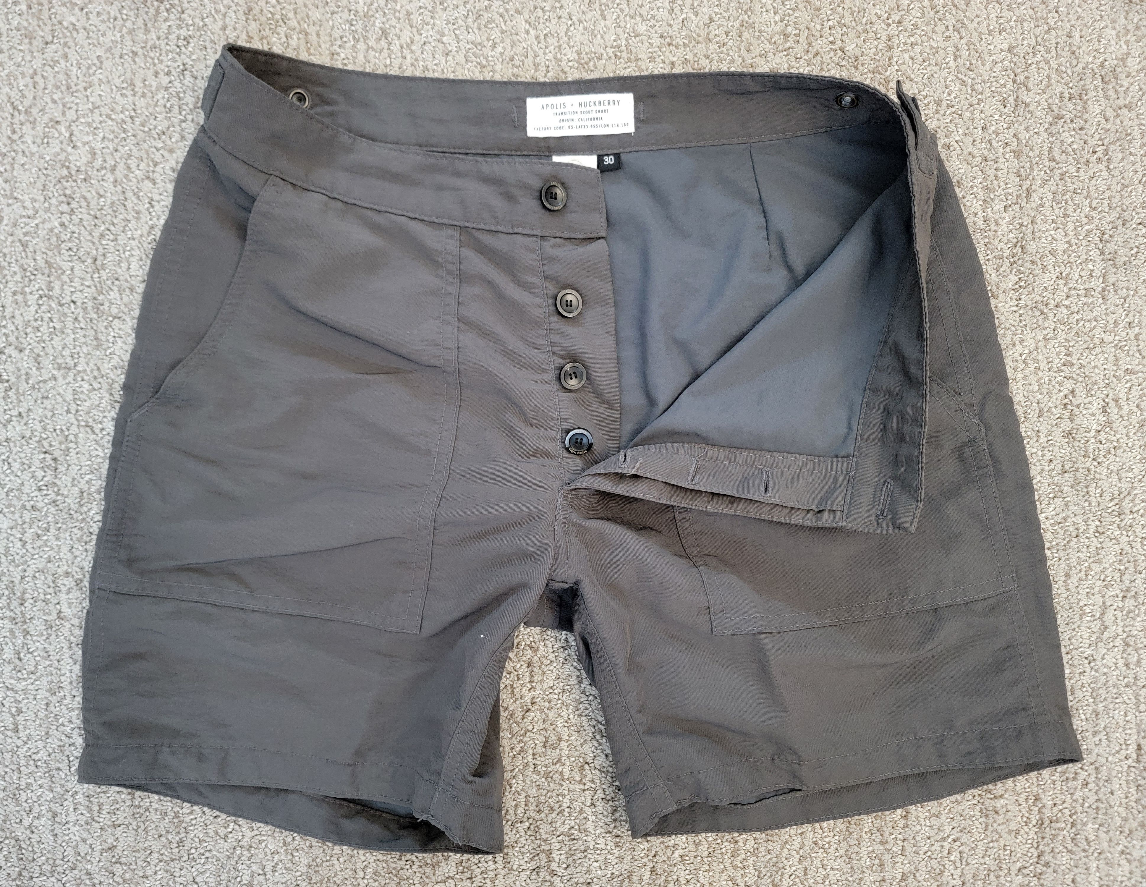 Apolis APOLIS x Huckberry Transition SCOUT Short Olive - Size 30 Size US 30 / EU 46 - 2 Thumbnail