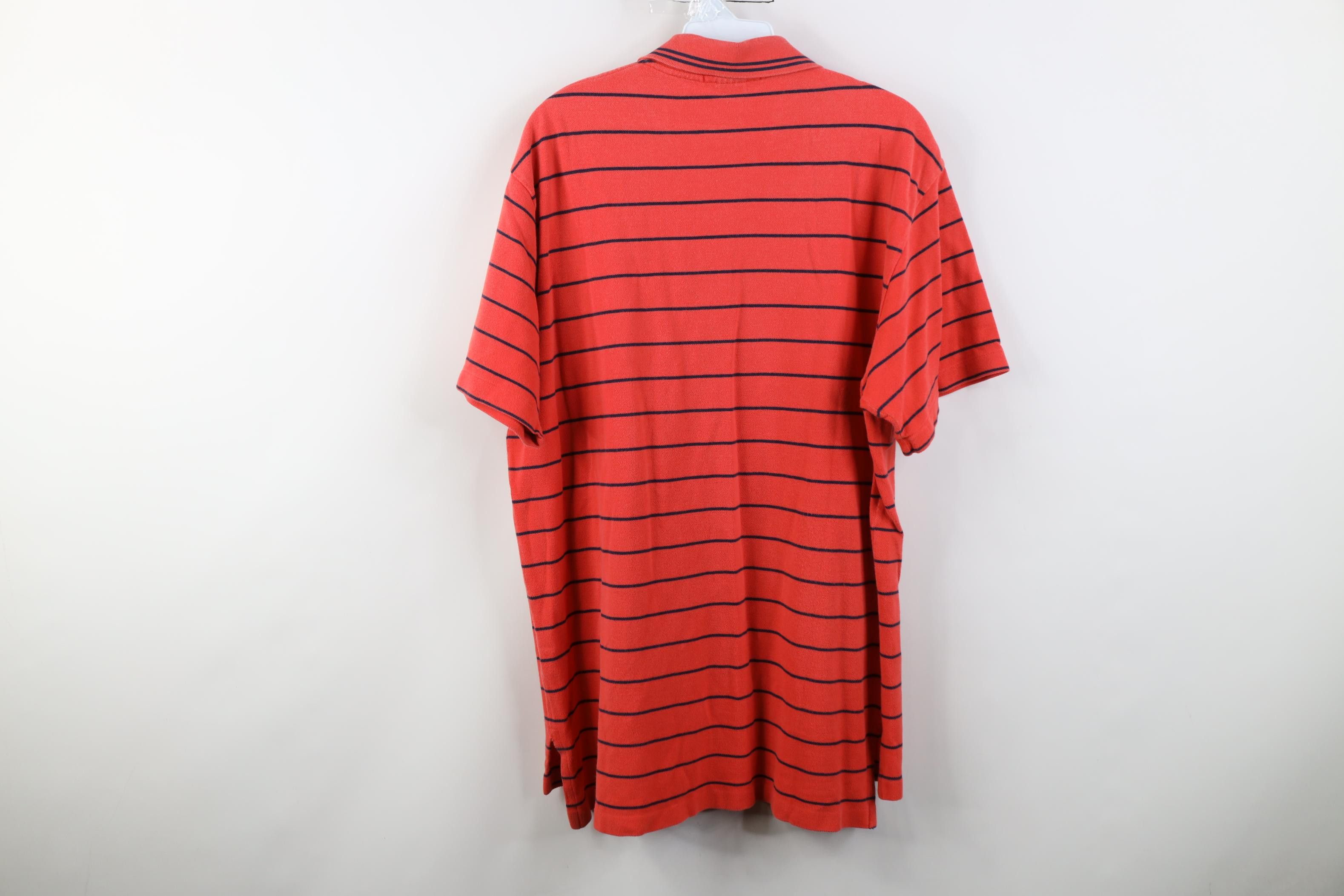 Polo Ralph Lauren Vintage 90s Ralph Lauren Striped Knit Golf Polo Shirt Cotton Size US L / EU 52-54 / 3 - 11 Thumbnail