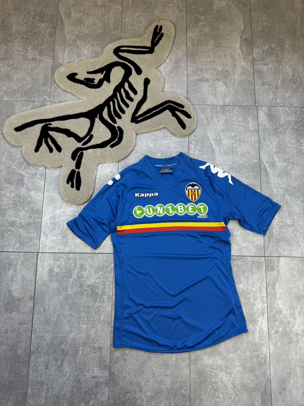 Kappa Mens Vintage Kappa Valencia FC Soccer Jersey T-shirt tee Size US M / EU 48-50 / 2 - 2 Thumbnail