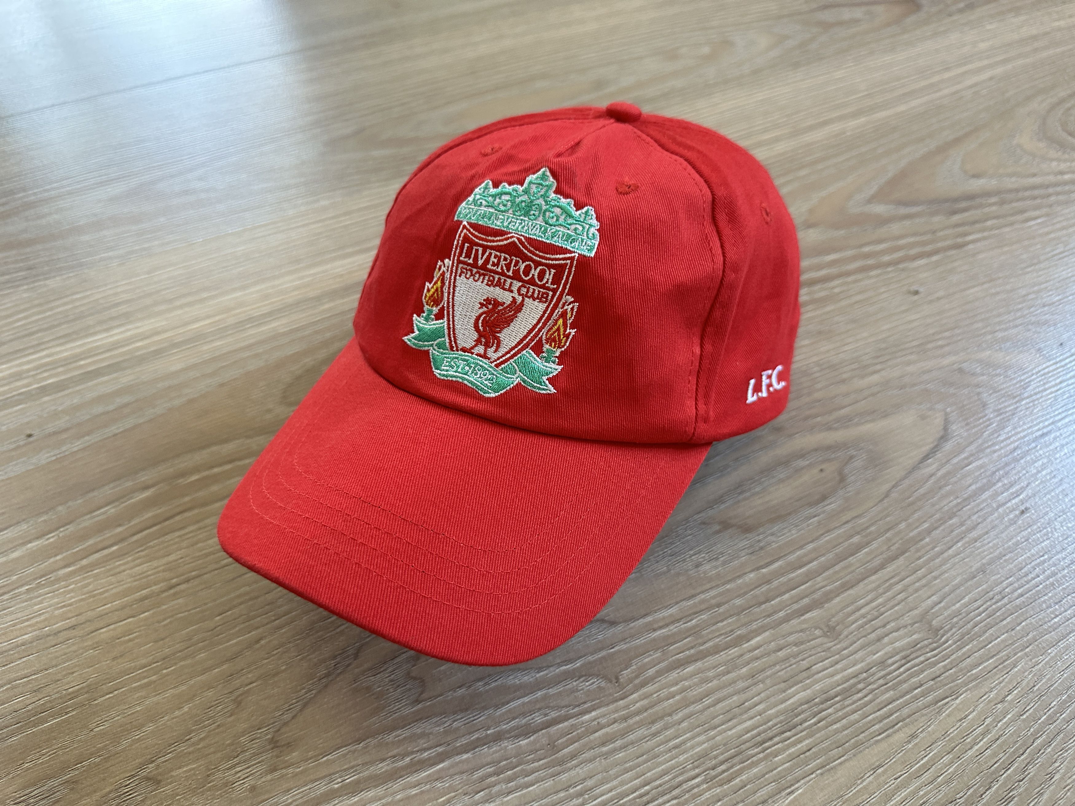 Vintage Liverpool FC Authentic Vintage Red Baseball Cap Size ONE SIZE - 2 Thumbnail