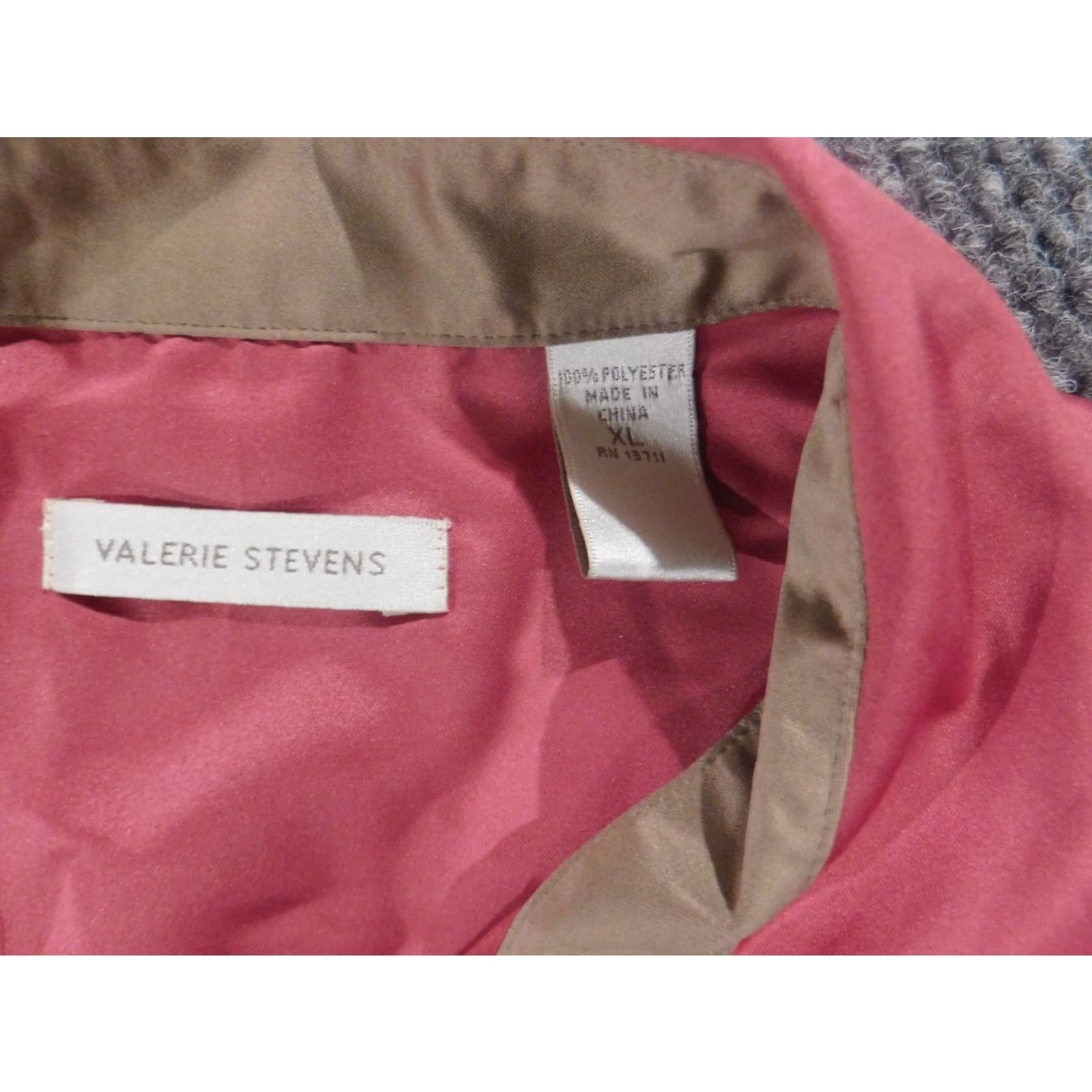 Pinko Valerie Stevens Blouse XL Pink Round Neck Long Sleeve Linen Lightweight Casual Women Size XL / US 12-14 / IT 48-50 - 6 Thumbnail