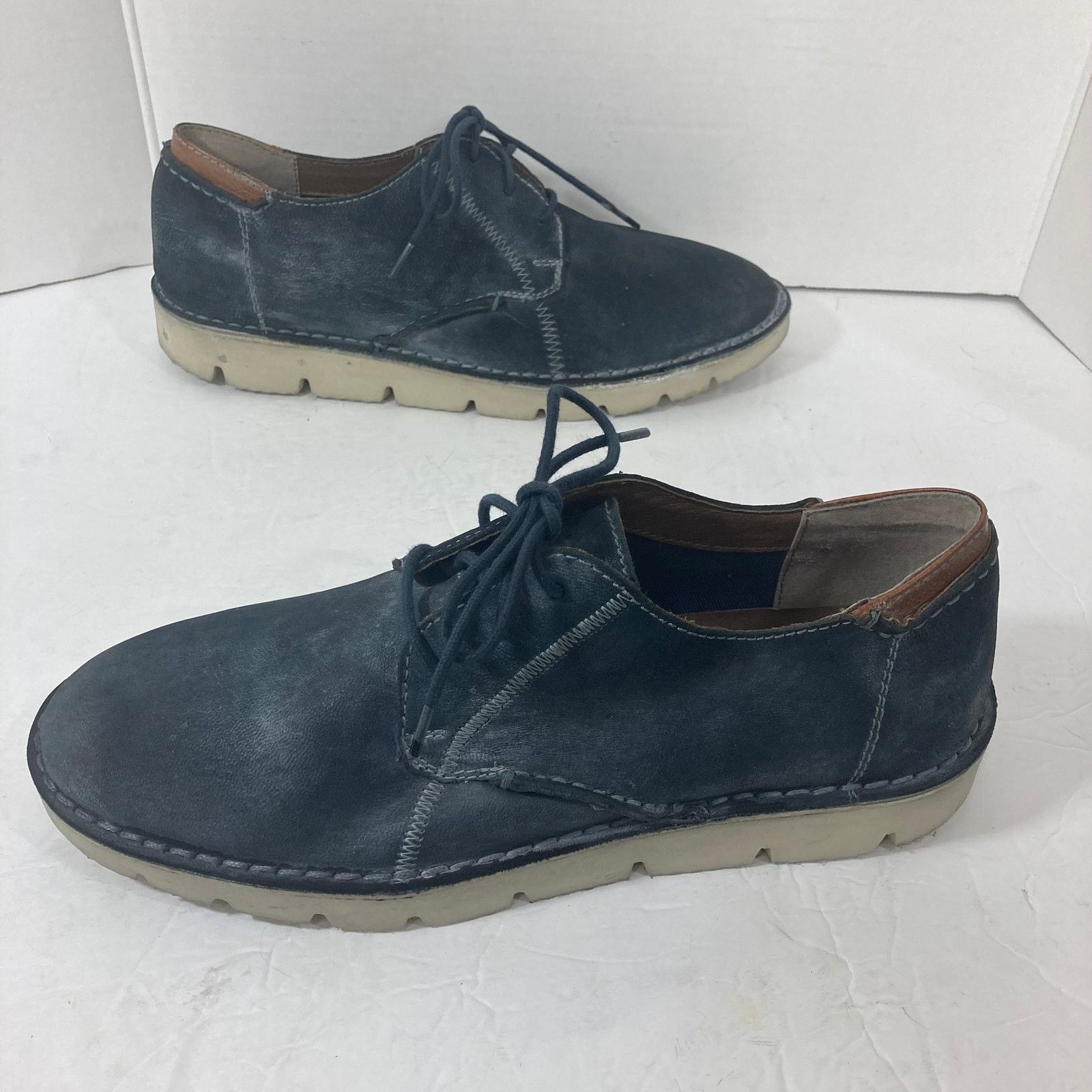Bed Stu Roan Bed Stu Heaton shoe, Mens 10 slate gray leather Size US 10 / EU 43 - 5 Thumbnail