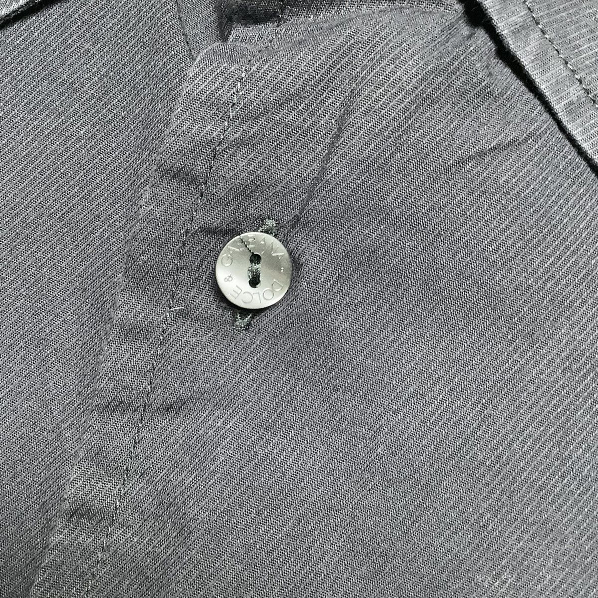 Dolce & Gabbana Dolce & Gabbana Black Oxford Shirt Size US M / EU 48-50 / 2 - 5 Thumbnail