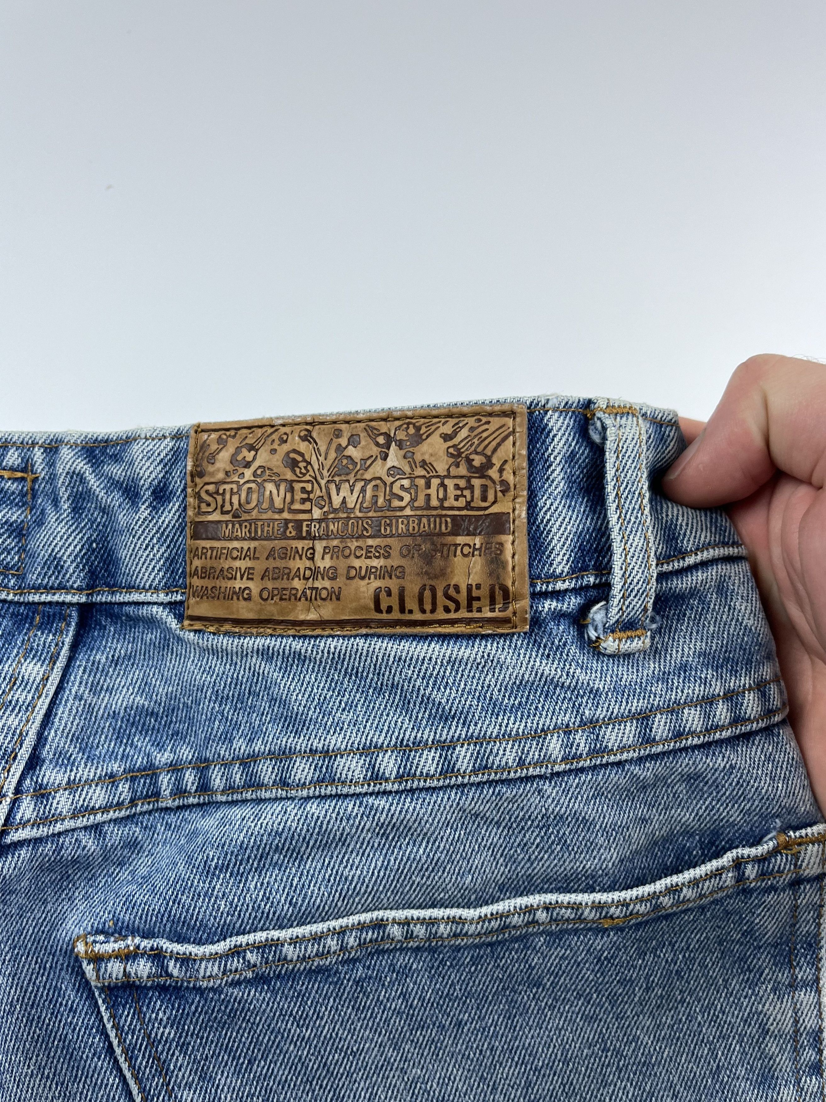CLOSED × Marithe + Francois Girbaud × Vintage Marithe Francois Girbaud Mens Stonewashed Baggy Jeans Size US 32 / EU 48 - 3 Thumbnail