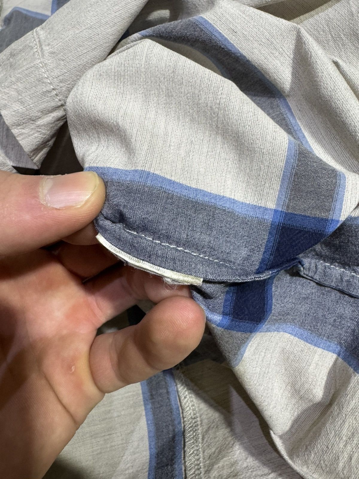 Burberry × Vintage Burberry Brit S Checked Long-sleeve Shirt Size US S / EU 44-46 / 1 - 6 Thumbnail