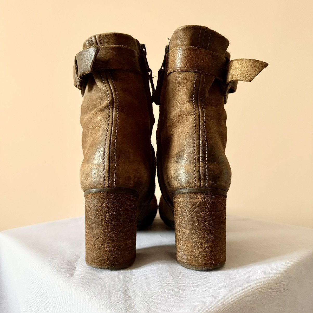Dirk Bikkembergs AS 98 Airstep Vintage Ankle Straps Boots Rick Owens Vibe Size US 9 / IT 39 - 8 Thumbnail