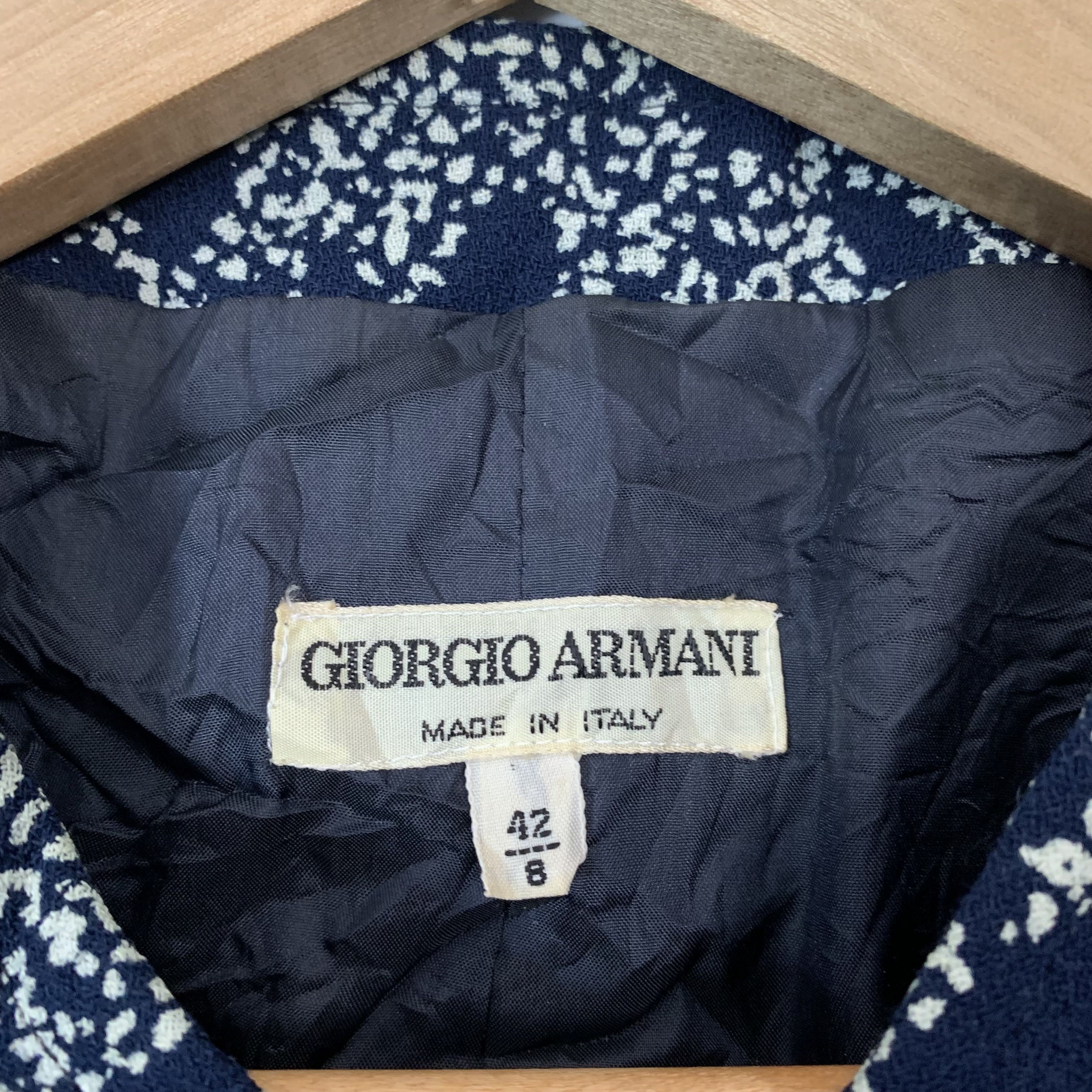 Giorgio Armani Giorgio Armani Flower Design Jacket Size M / US 6-8 / IT 42-44 - 8 Thumbnail