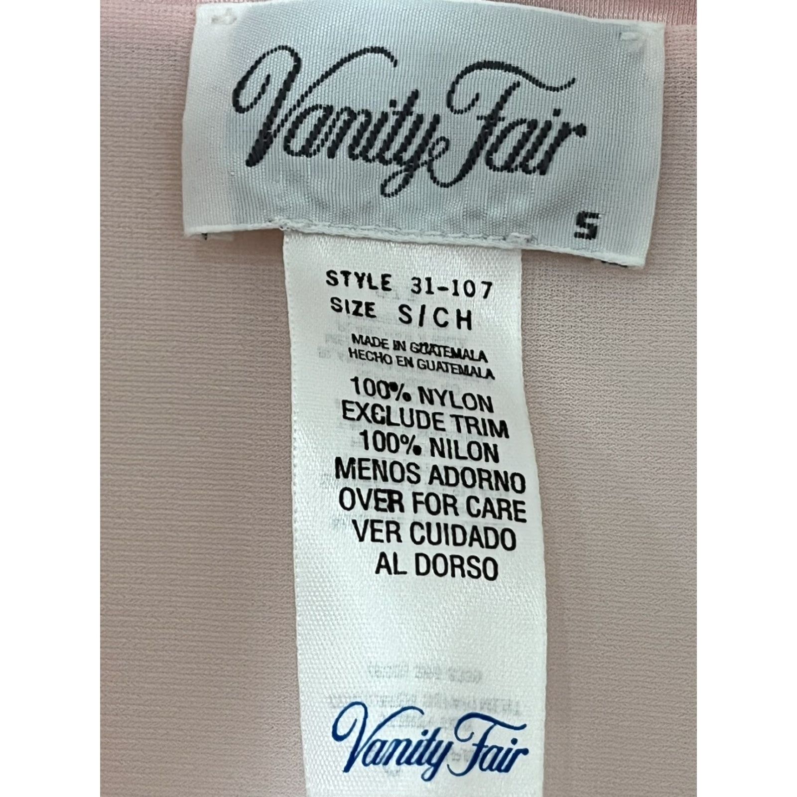 Vintage **VINTAGE Vanity Fair Nightgown Robe Sz S Lightweight Full Button Pink** User: VINTAGE Vanity Fair Nightgown Robe Sz S Lightweight Full Button Pink Size ONE SIZE - 5 Thumbnail