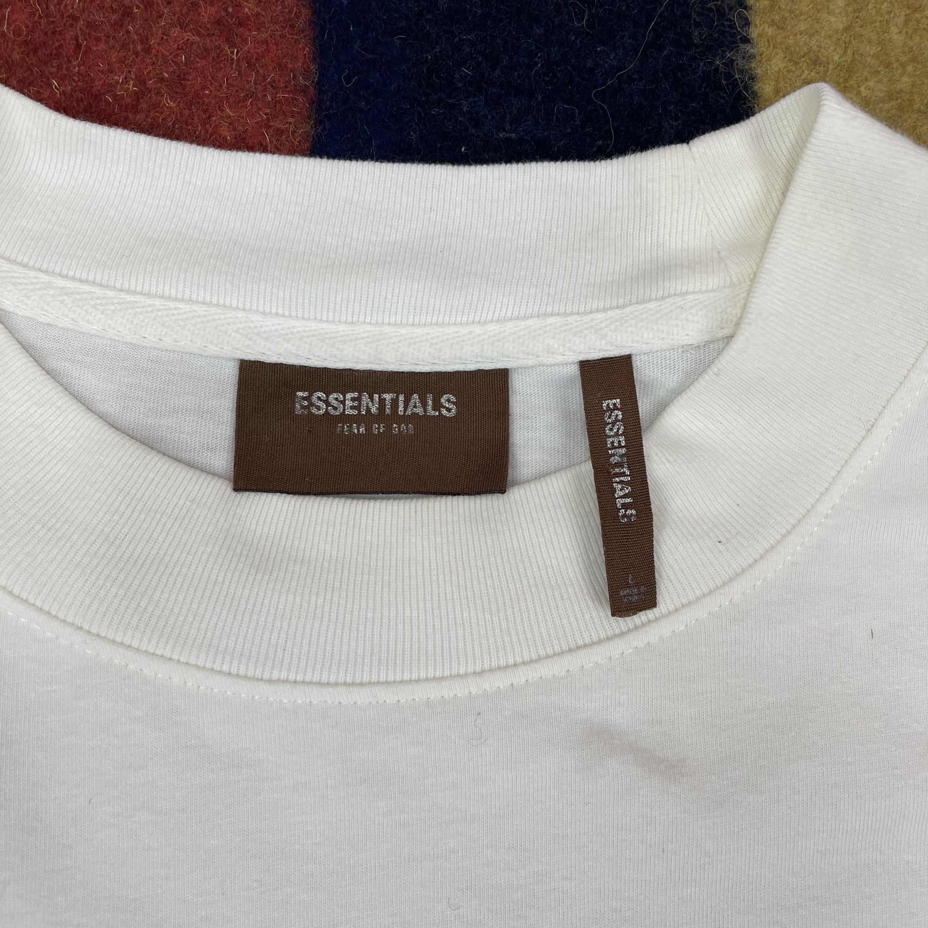 Fear of God FOG ESSENTIAL Long Sleeve T Shirt #1556/AZ Size US L / EU 52-54 / 3 - 10 Thumbnail