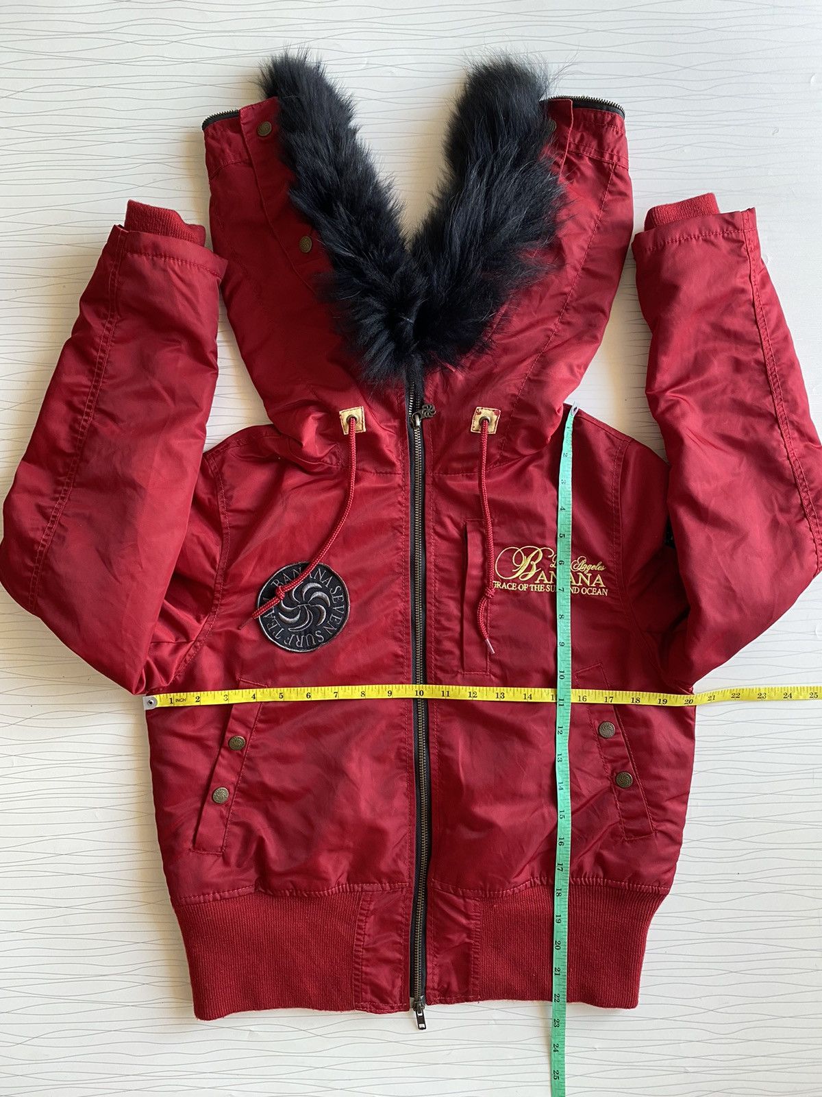 If Six Was Nine × Japanese Brand × Levi's RARE BANANA SEVEN FUR N2B BOMBER JACKET Size US XS / EU 42 / 0 - 22 Thumbnail