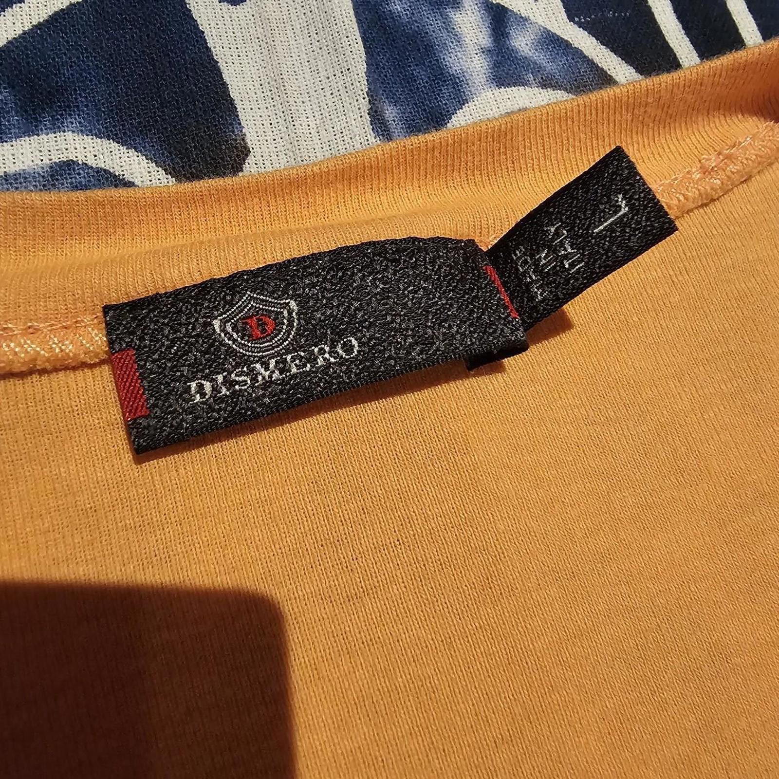 Designer Women's Dismero Large Designer Orange Shirt Size L / US 10 / IT 46 - 3 Thumbnail