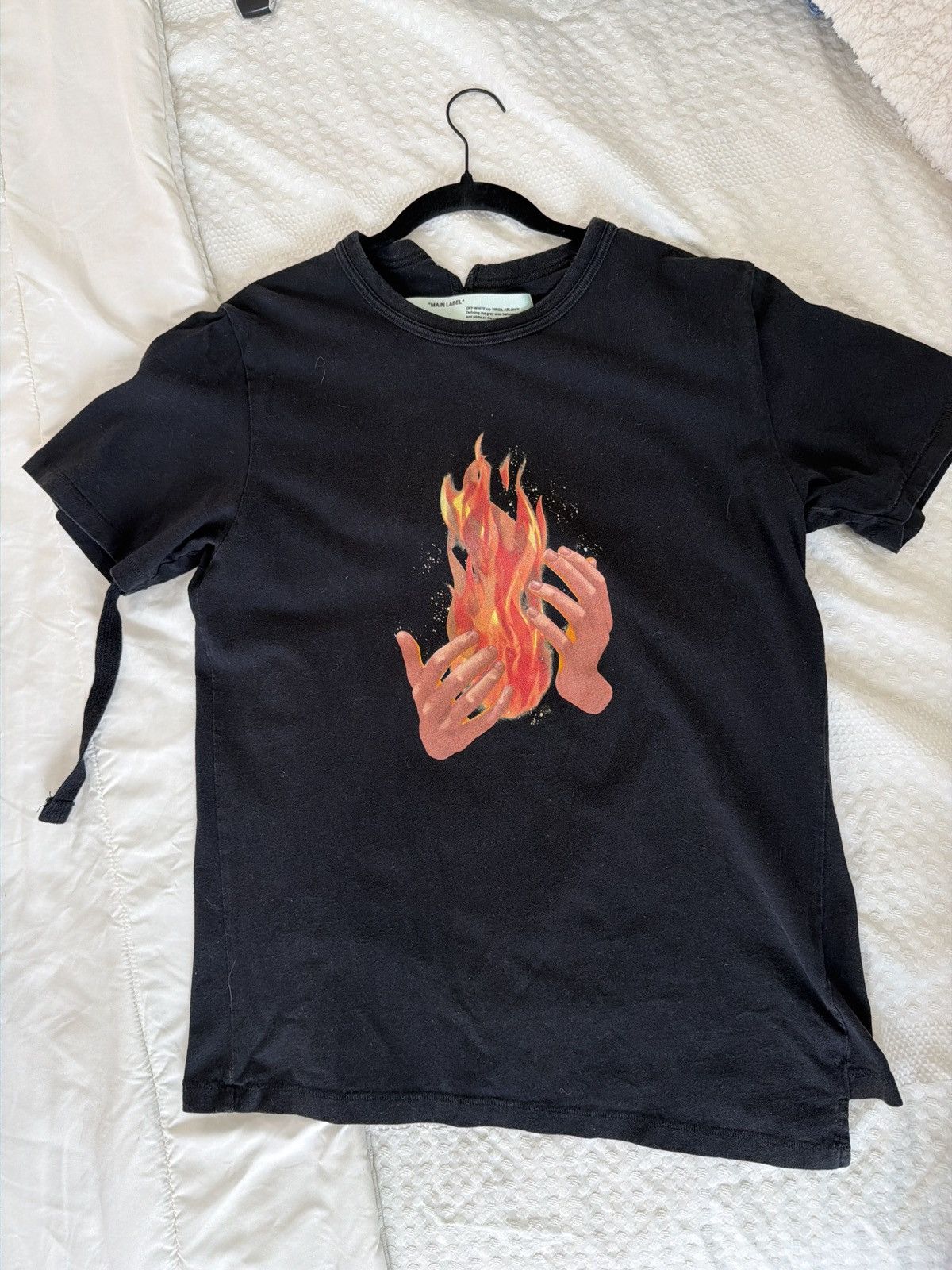 Off-White Off-White Virgil Abloh Flame Shirt Size US M / EU 48-50 / 2 - 1 Thumbnail