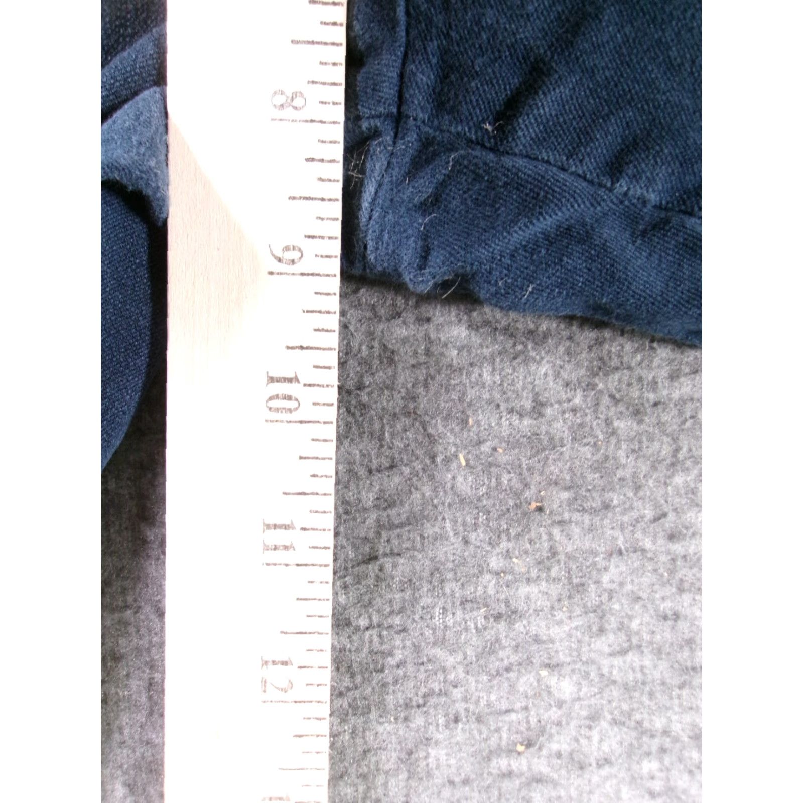 Old Navy VINTAGE Old Navy Pixie Capri Pants Women 4 Navy Blue Flat Front Stretch Regular Inseam 25" Tapered Slim/Capri Womens Size 27" / US 4 / IT 40 - 5 Thumbnail