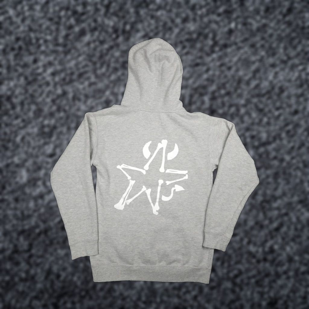 Vintage SYNICAL Hoodie Sweatshirt Men 2XL Gray Spellout Graphic Star NO DRAWSTRING Pullover Cotton Long Sleeve Knit Shirt Adults Mens Size US XXL / EU 58 / 5 - 1 Thumbnail