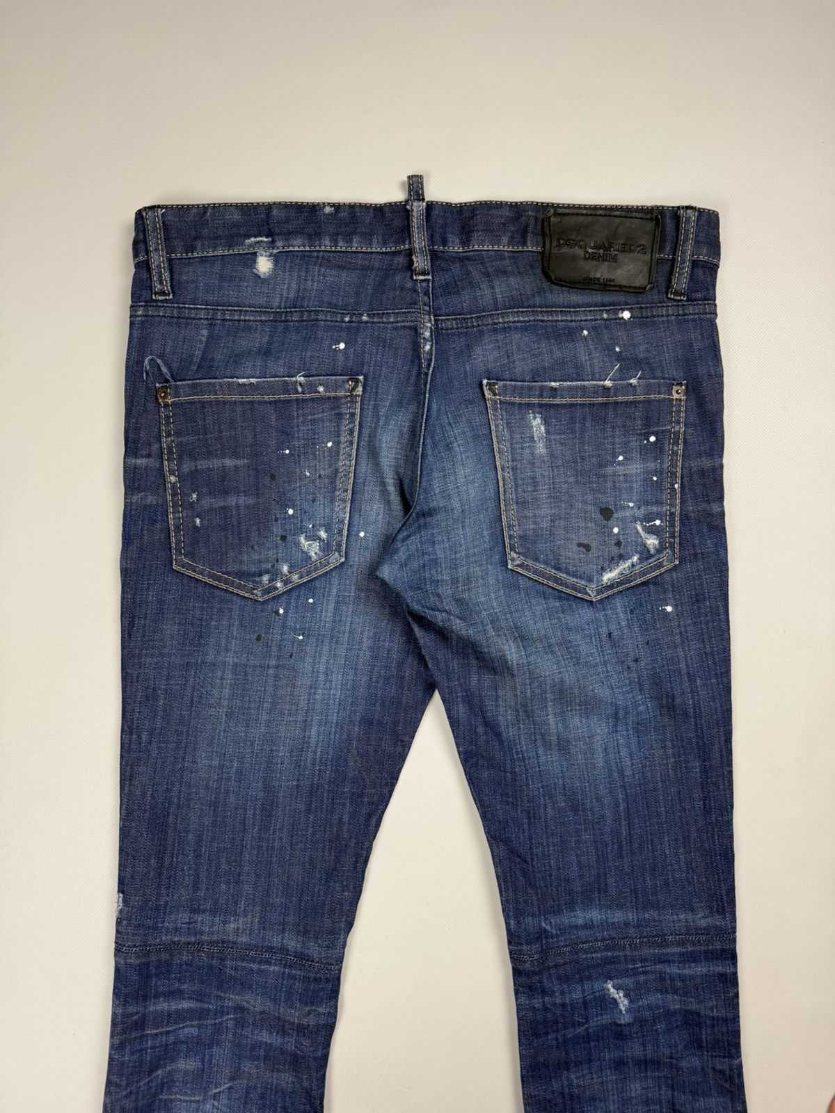 Dsquared2 Dsquared 2 Men’s Distressed Denim Sexy Boot Cut Jeans Size US 34 / EU 50 - 24 Thumbnail