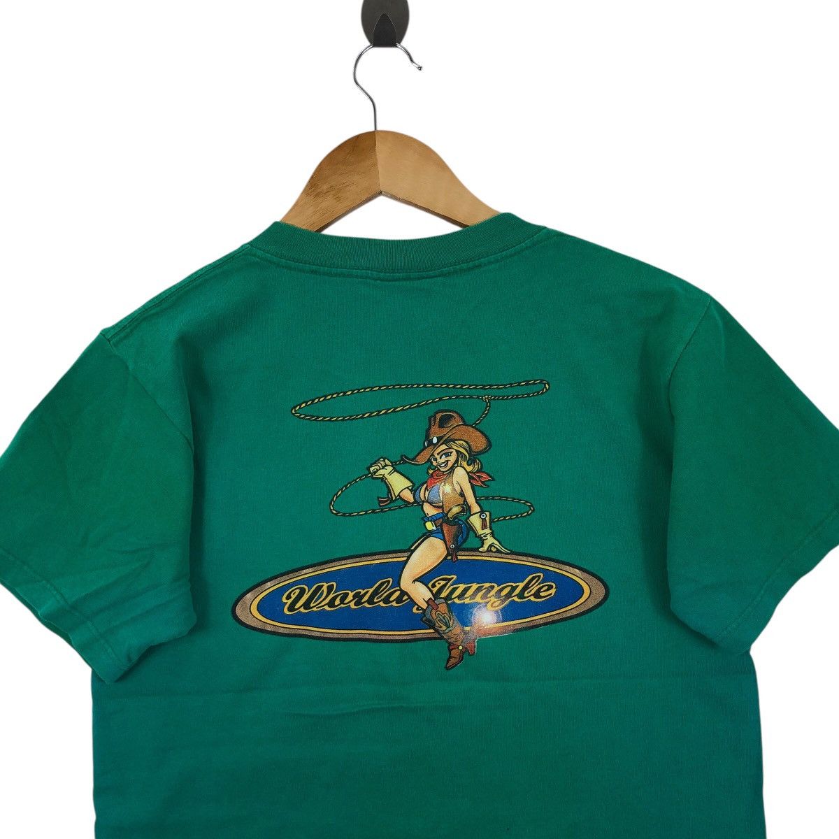 Vintage Vintage 90s WORLD JUNGLE Skateboard Surf Size S Size US S / EU 44-46 / 1 - 2 Thumbnail