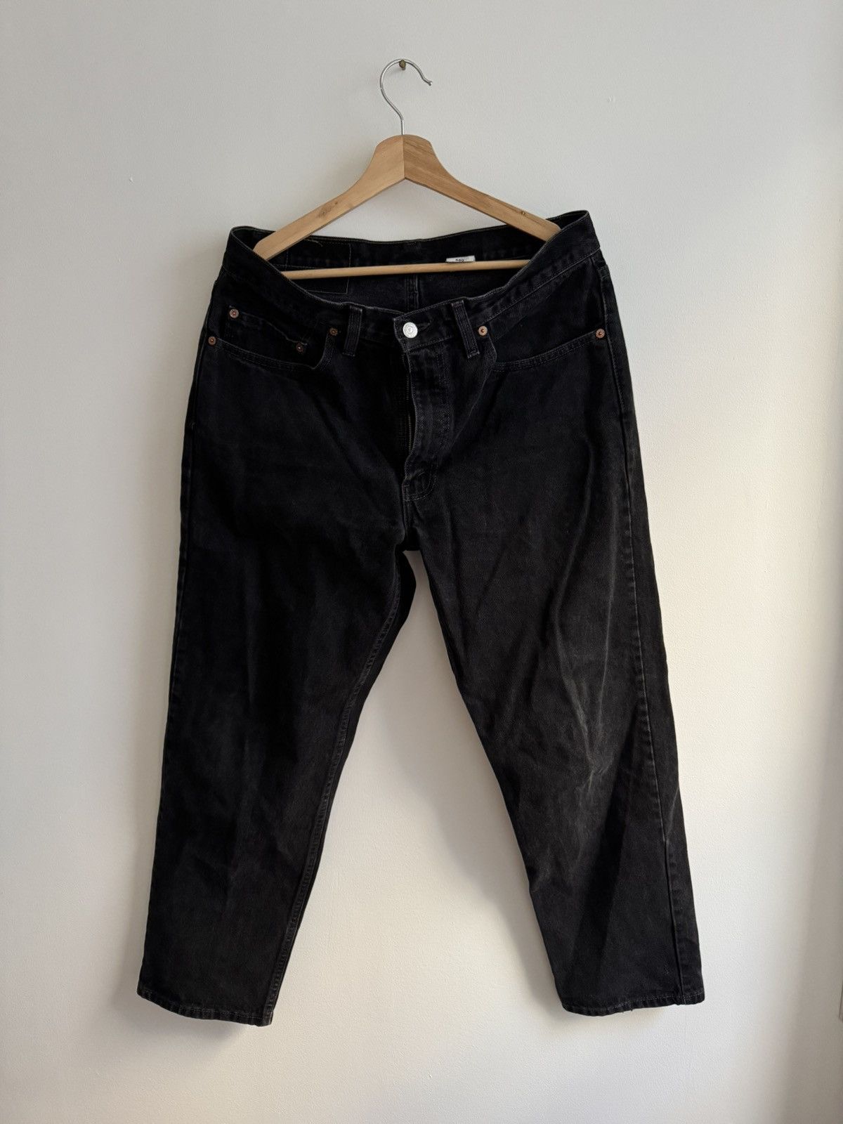 Levi's × Vintage Black 505 made in Canada Size US 34 / EU 50 - 1 Thumbnail
