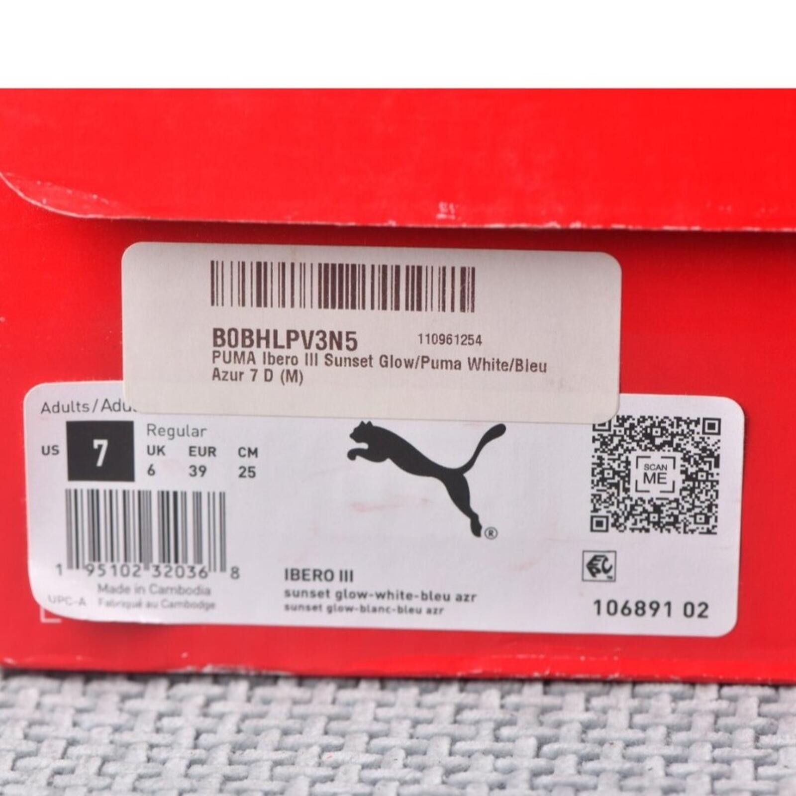 Puma Puma Ibero III Soccer | Sunset Glow | 106891-02 Size US 7 / EU 40 - 12 Thumbnail