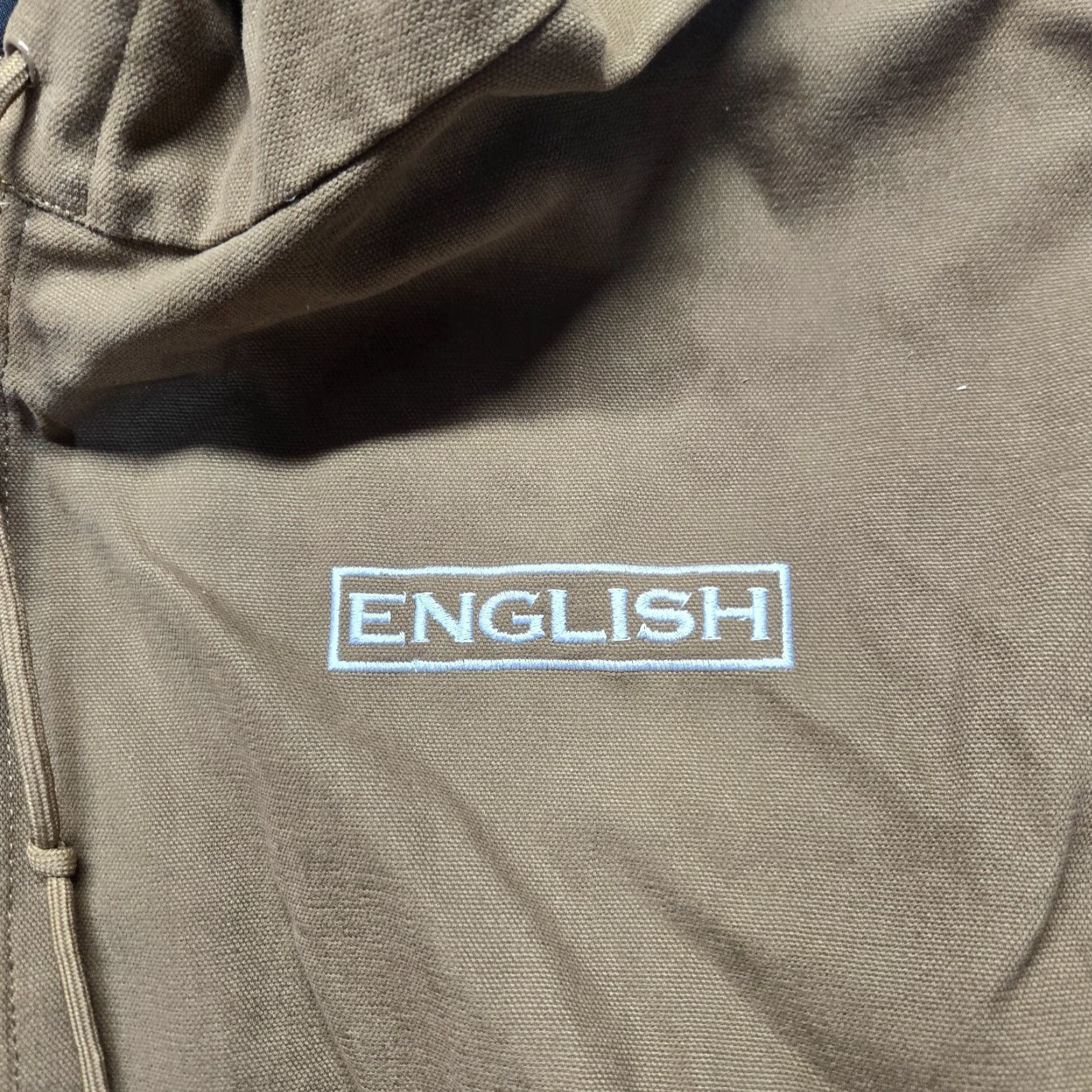 Vintage VINTAGE Crown Jacket Outerwear Canvas Workwear Hooded Full Zip Adult Men’s XXXXL 4XL Brown Cotton Polyester Nylon Lined Insulated Pockets Zip Size US XXL / EU 58 / 5 - 4 Thumbnail