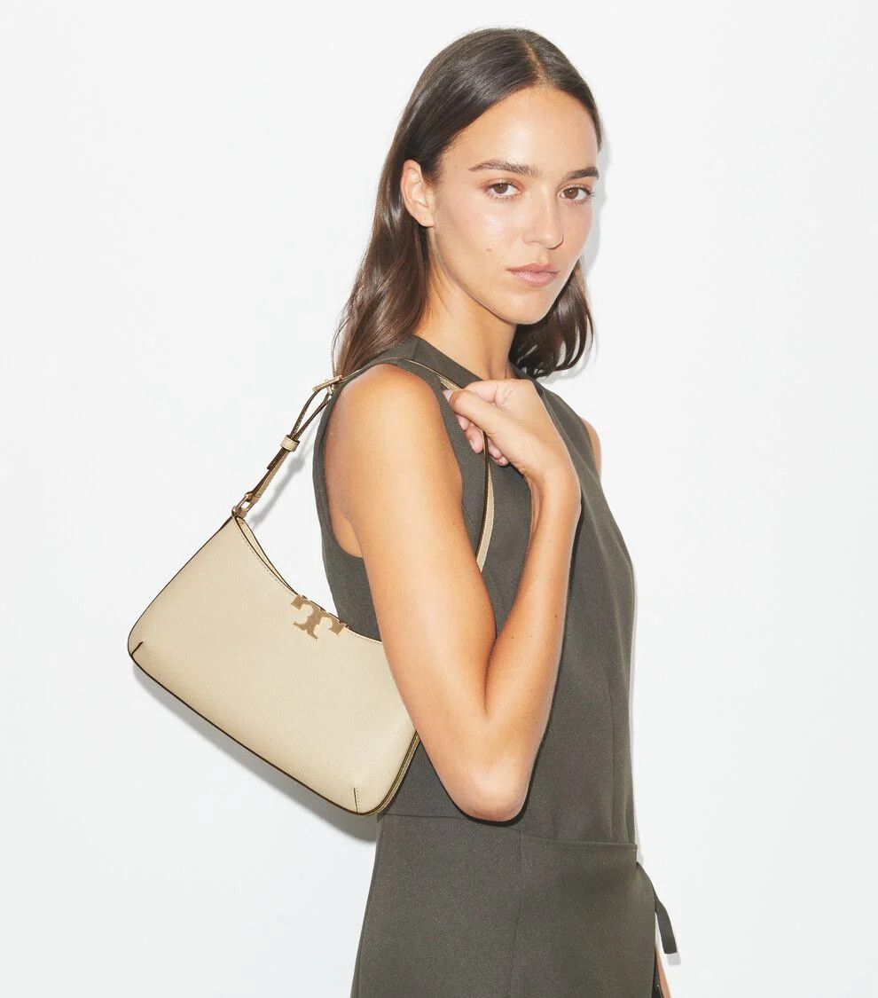 Tory Burch os11x0326 Size: OS / Eleanor Soft Slim Shoulder Bag Stone Size ONE SIZE - 2 Thumbnail