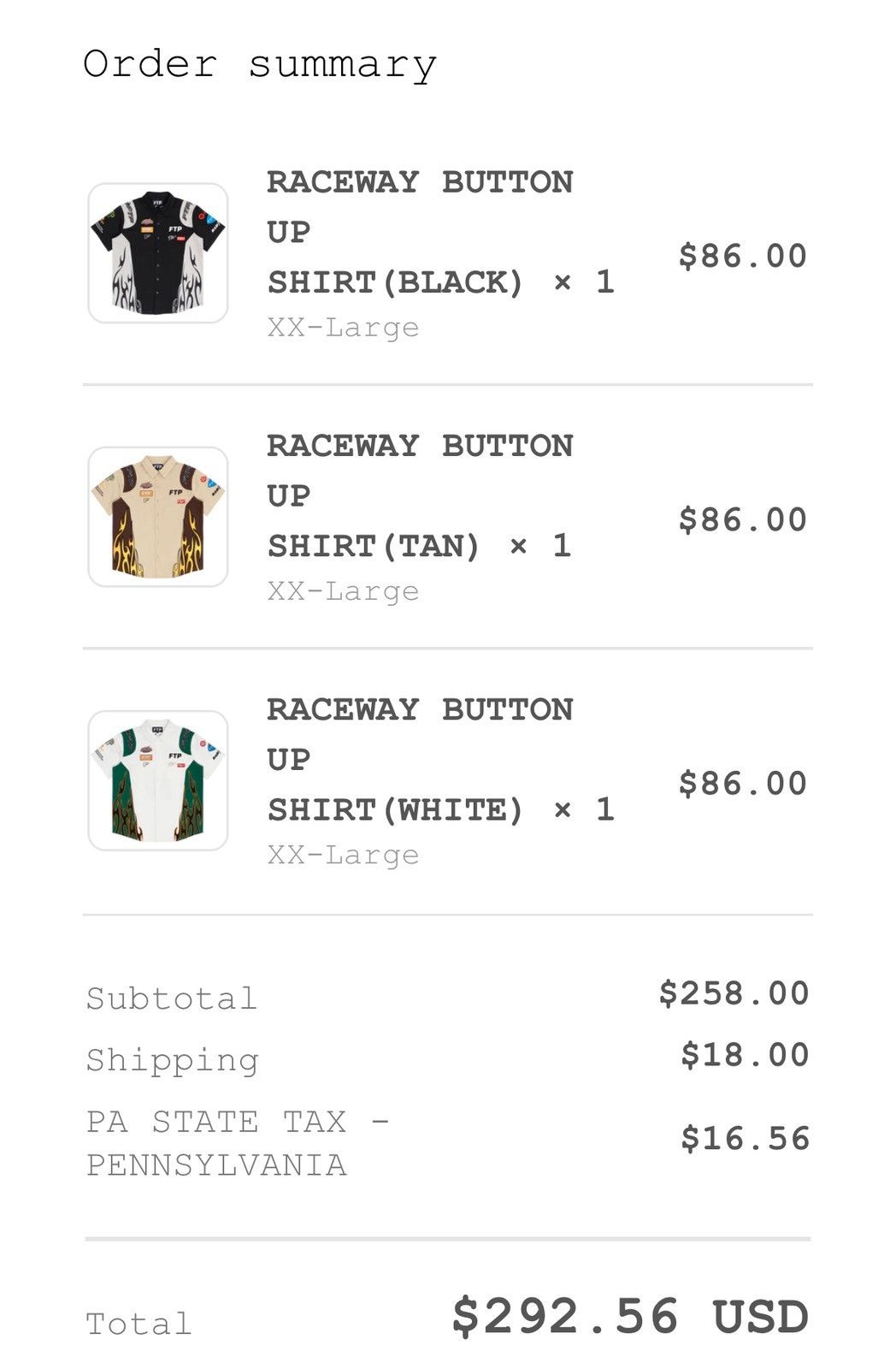 Fuck The Population FTP Raceway Button Up Shirt (Tan) Size XXL Size US XXL / EU 58 / 5 - 6 Thumbnail
