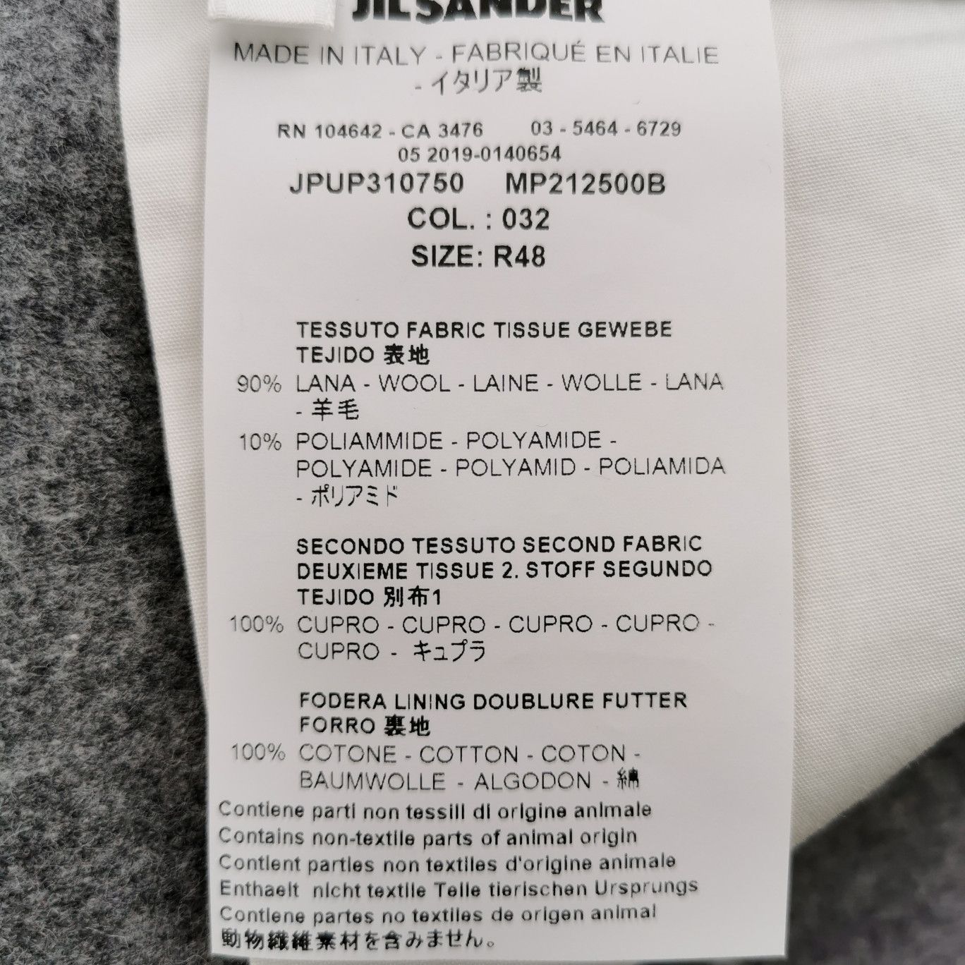 Jil Sander JIL SANDER JIL SANDER Wool Blend Solid Color Trousers Size Size US 27 - 5 Thumbnail