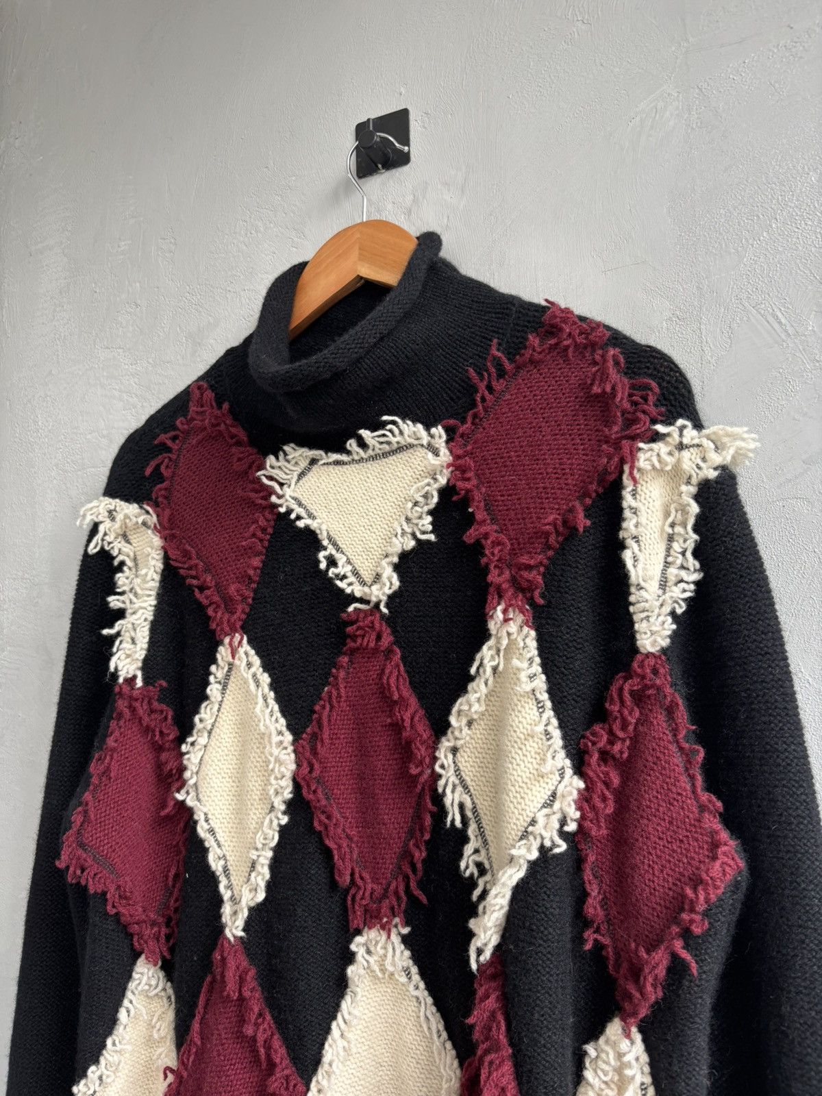 Jean Paul Gaultier Jean Paul Gaultier AW1994 quilted pattern knitwear Size US M / EU 48-50 / 2 - 6 Thumbnail