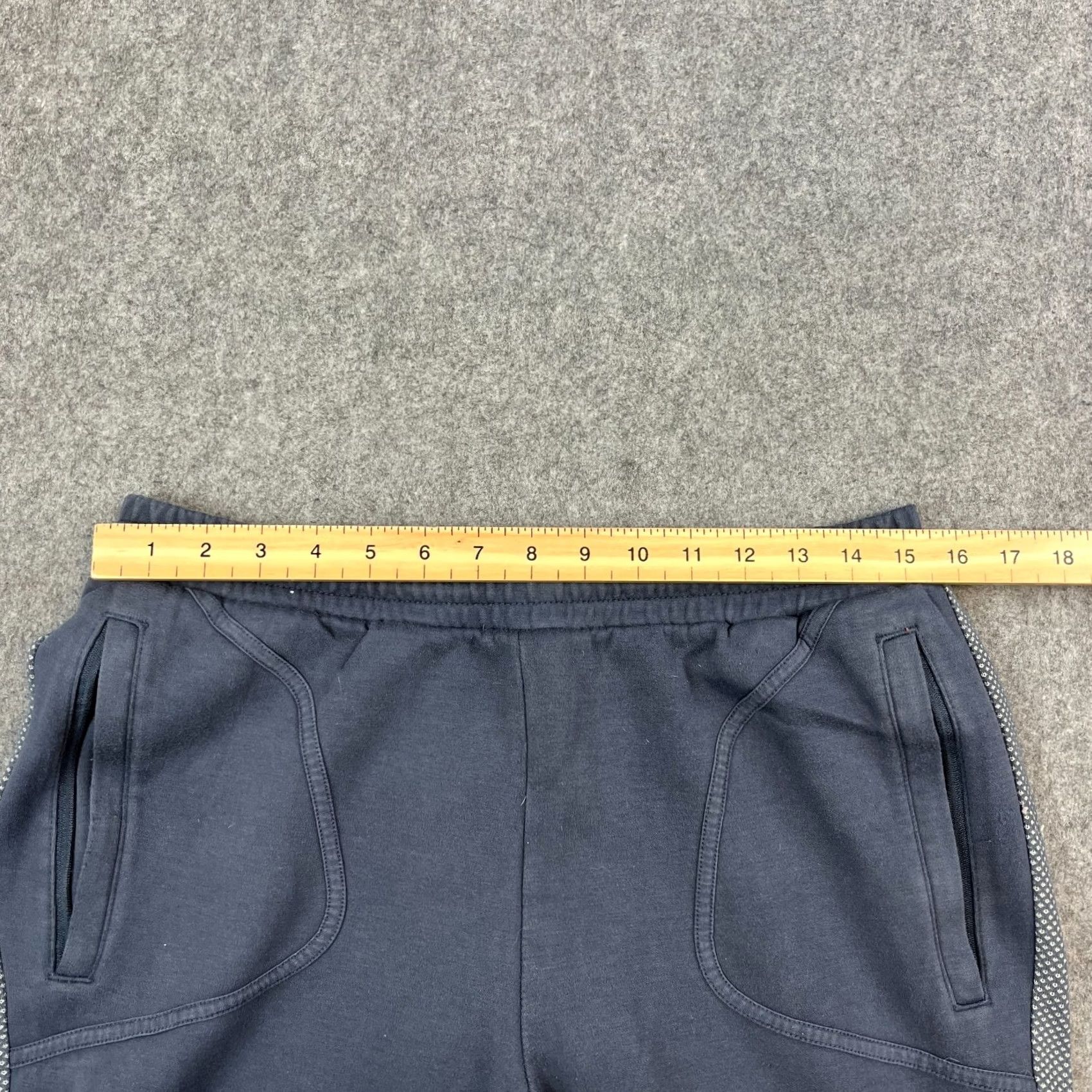 Puma PUMA AMG Mens Joggers Track Pants Grey Blue Large Cotton Blended Fabric Regular Waist 32 in Inside Leg 30 in Pockets Men Trousers Size US 33 - 6 Thumbnail