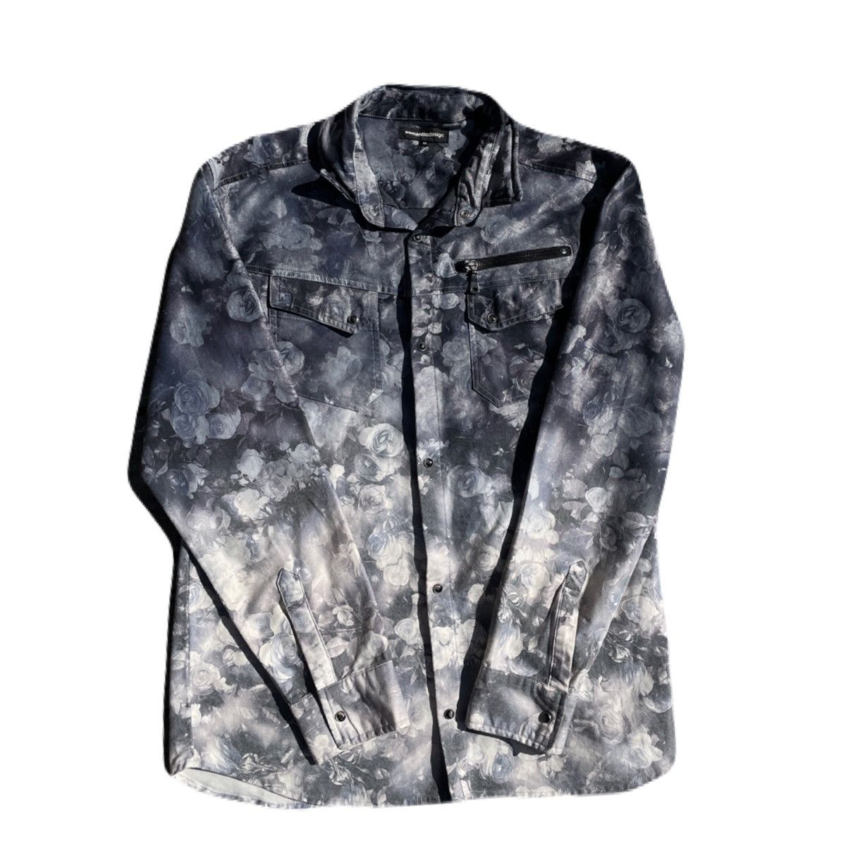 If Six Was Nine 2000s Semanticdesign Floral Shirts Vkei Japanese archive Size US S / EU 44-46 / 1 - 2 Thumbnail