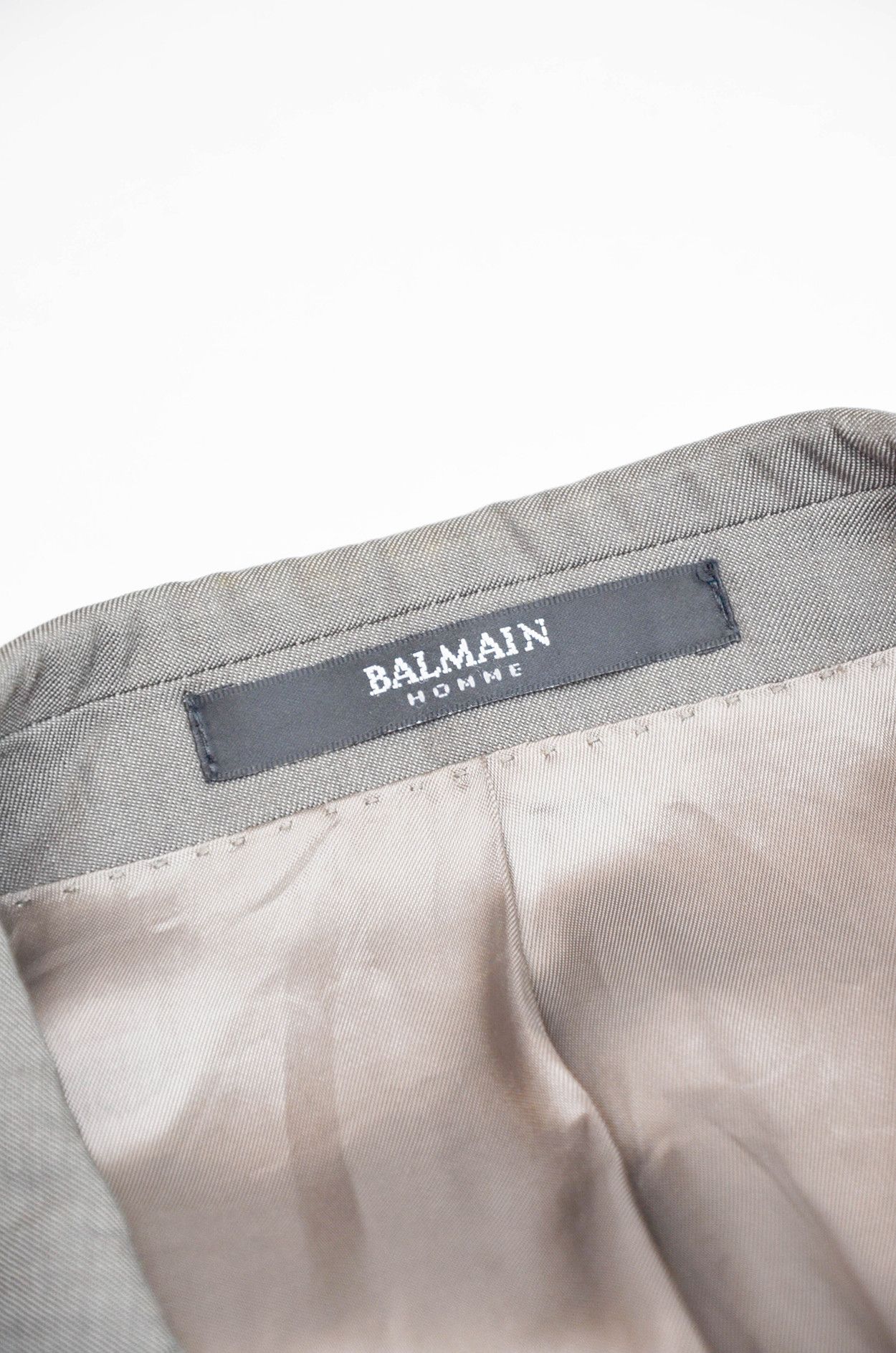 Balmain Balmain Homme Wool Suit – Size M / 42 (Made in China) Size 42R - 9 Thumbnail