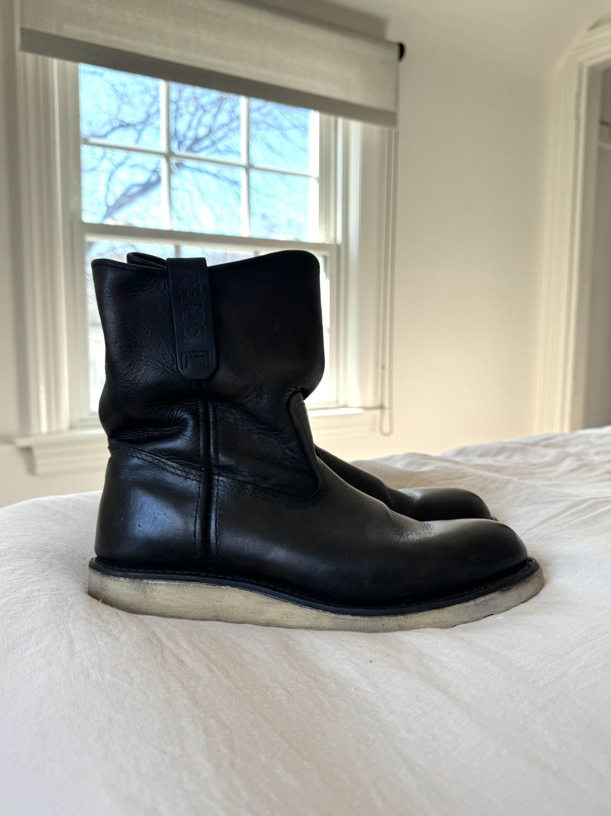 Red Wing Red Wing Pecos 866 DISCONTINUED Boots Men's 8.5 D Black Size US 8.5 / EU 41-42 - 5 Thumbnail